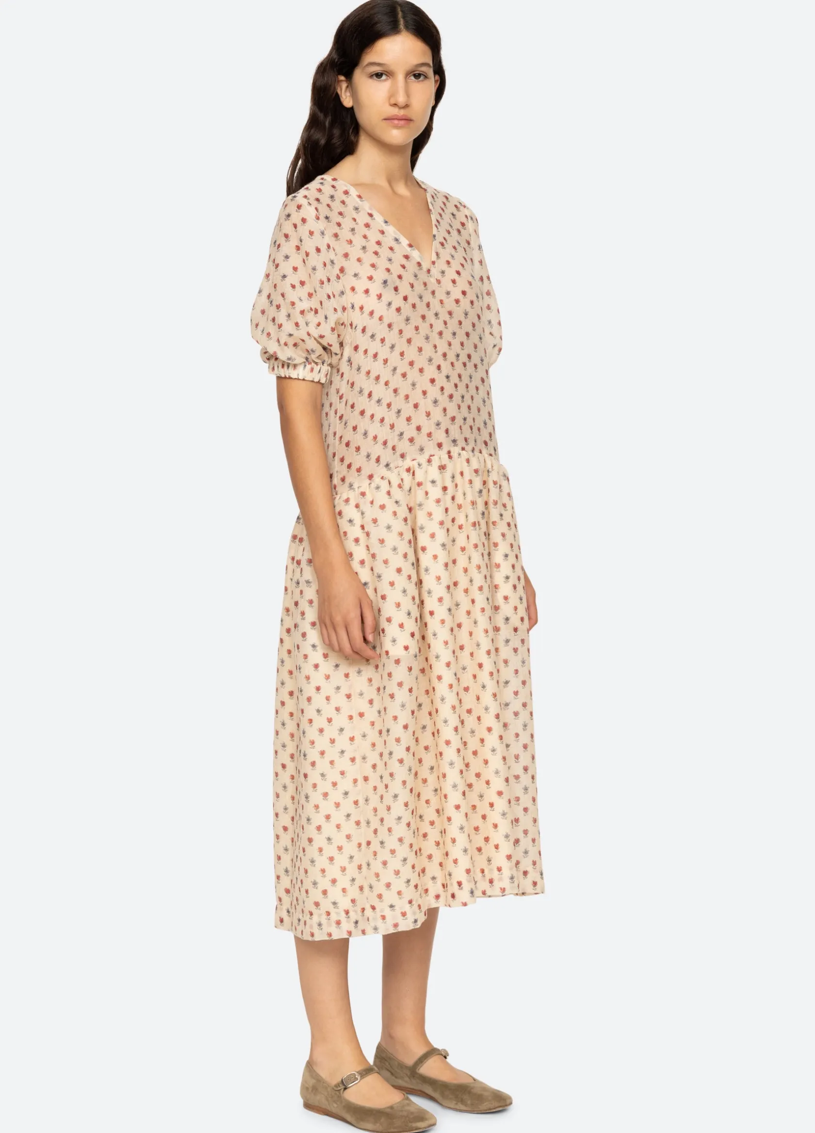 Dresses>Sea New York Alexis Dress Cream