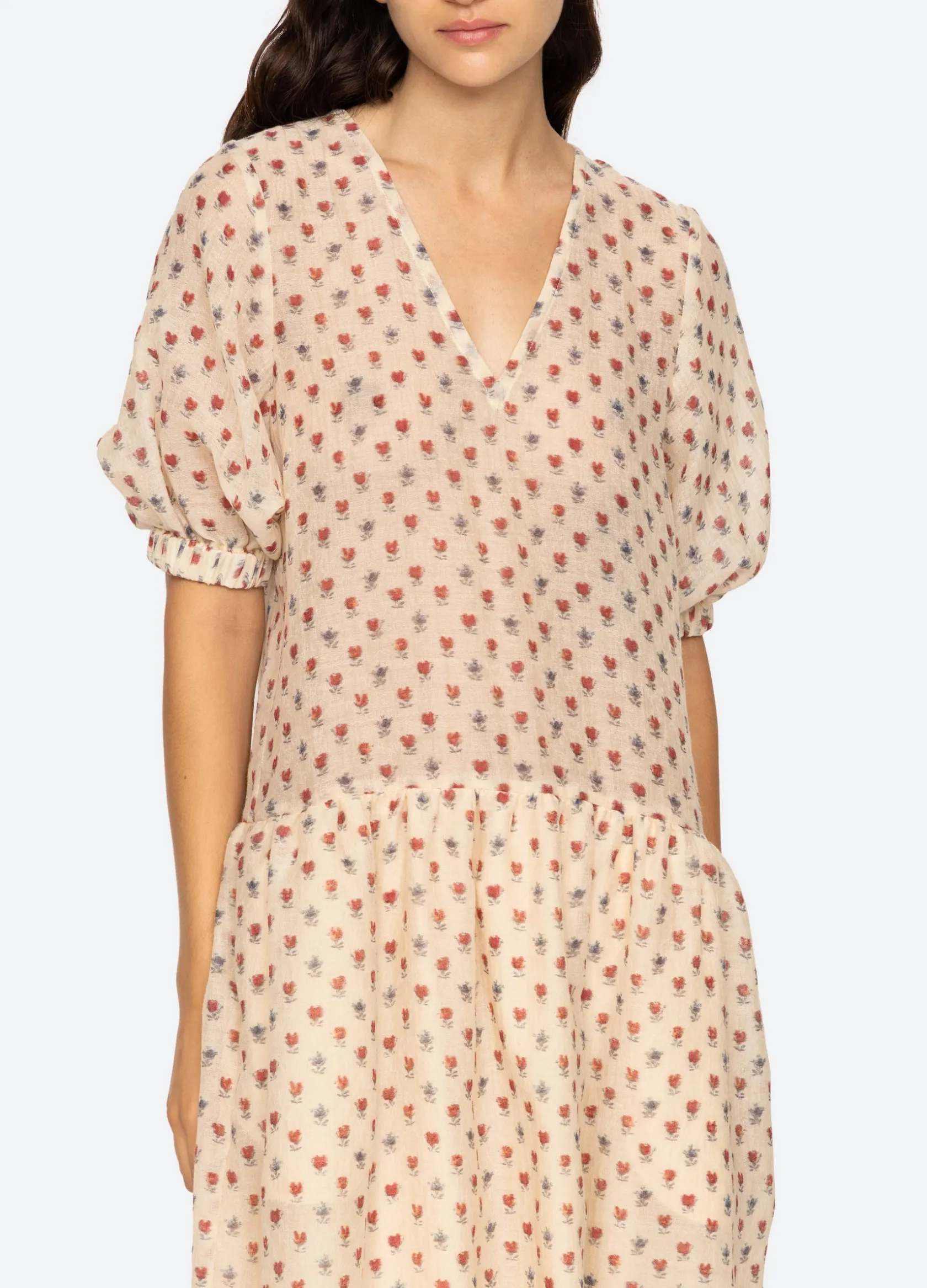 Dresses>Sea New York Alexis Dress Cream
