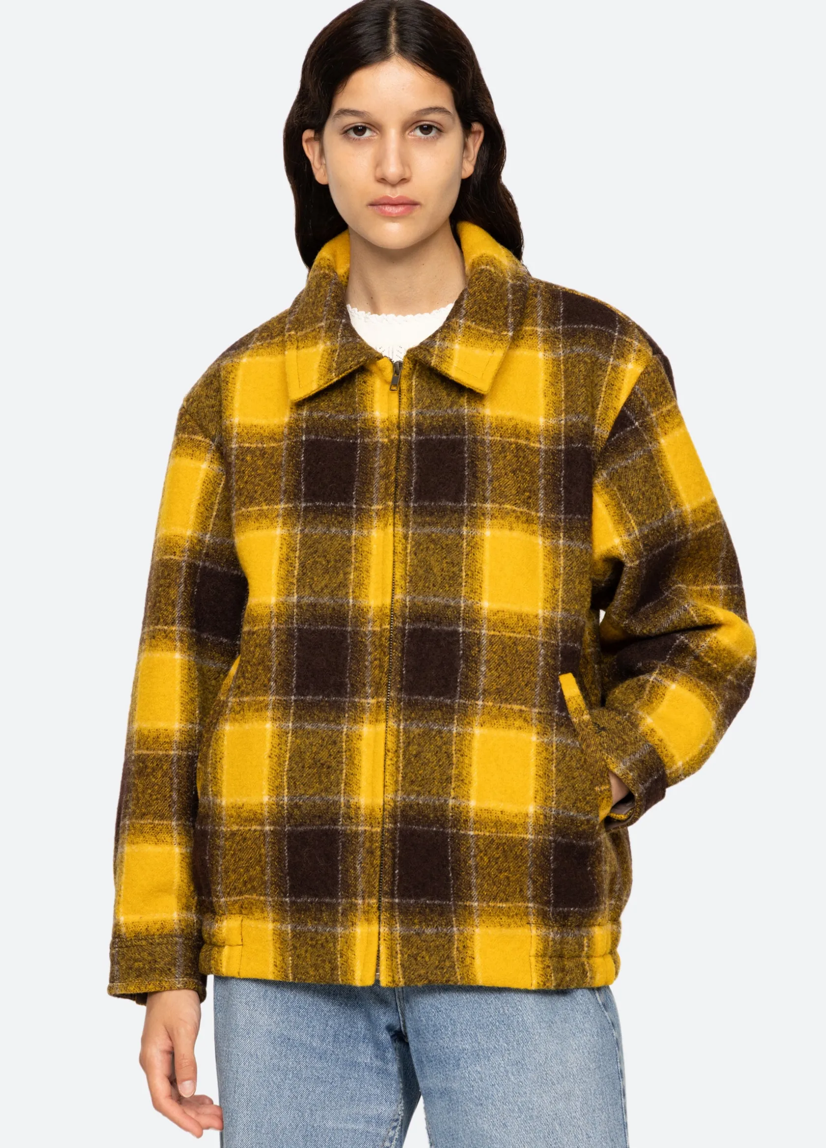 Outerwear>Sea New York Amber Jacket Yellow