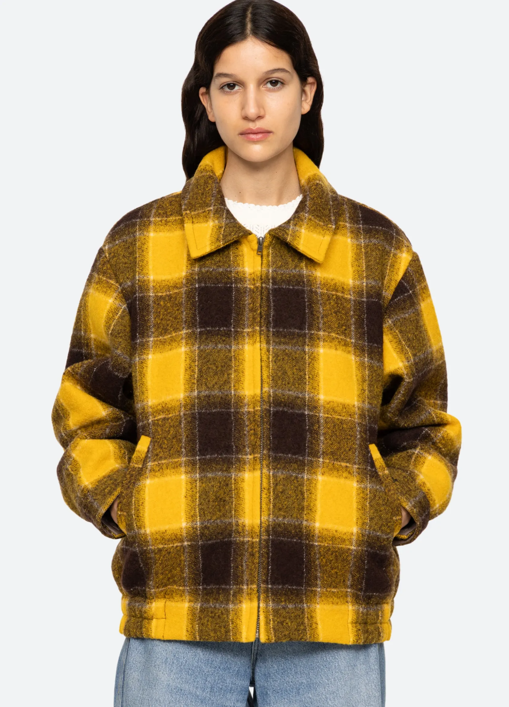 Outerwear>Sea New York Amber Jacket Yellow