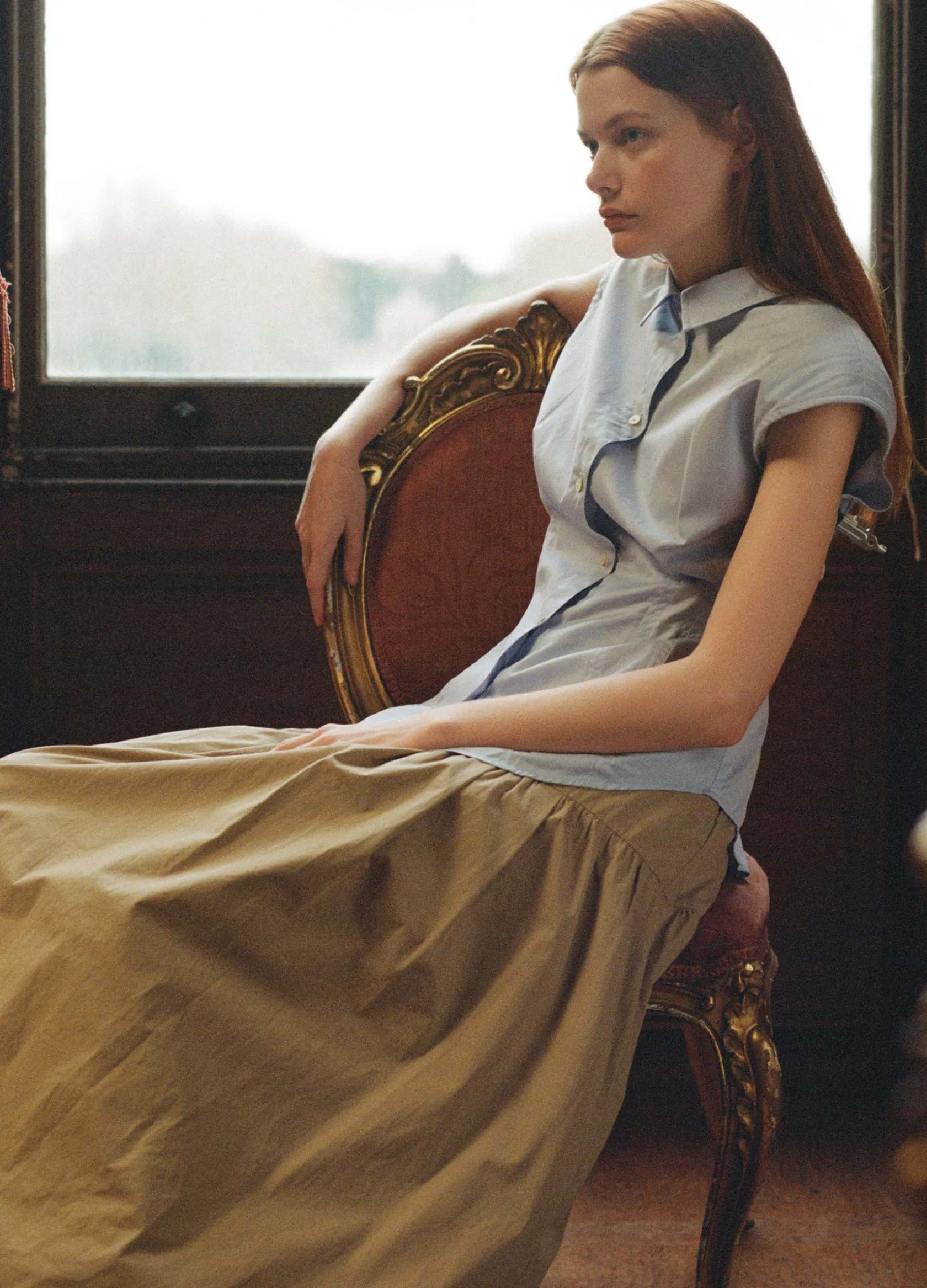 Bottoms>Sea New York Belle Bubble Skirt Khaki