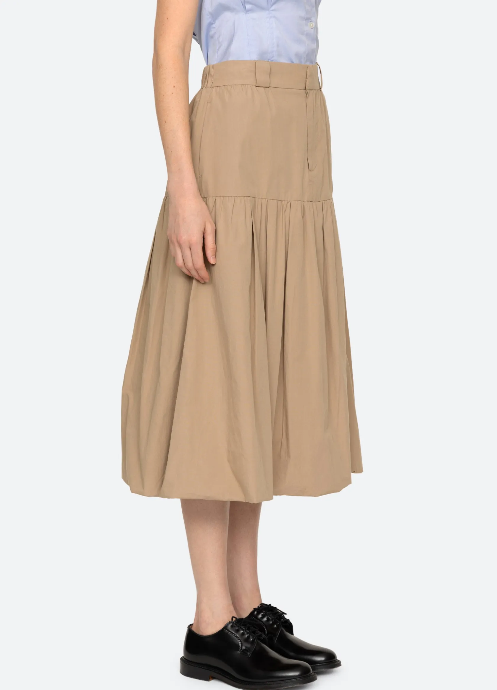 Bottoms>Sea New York Belle Bubble Skirt Khaki