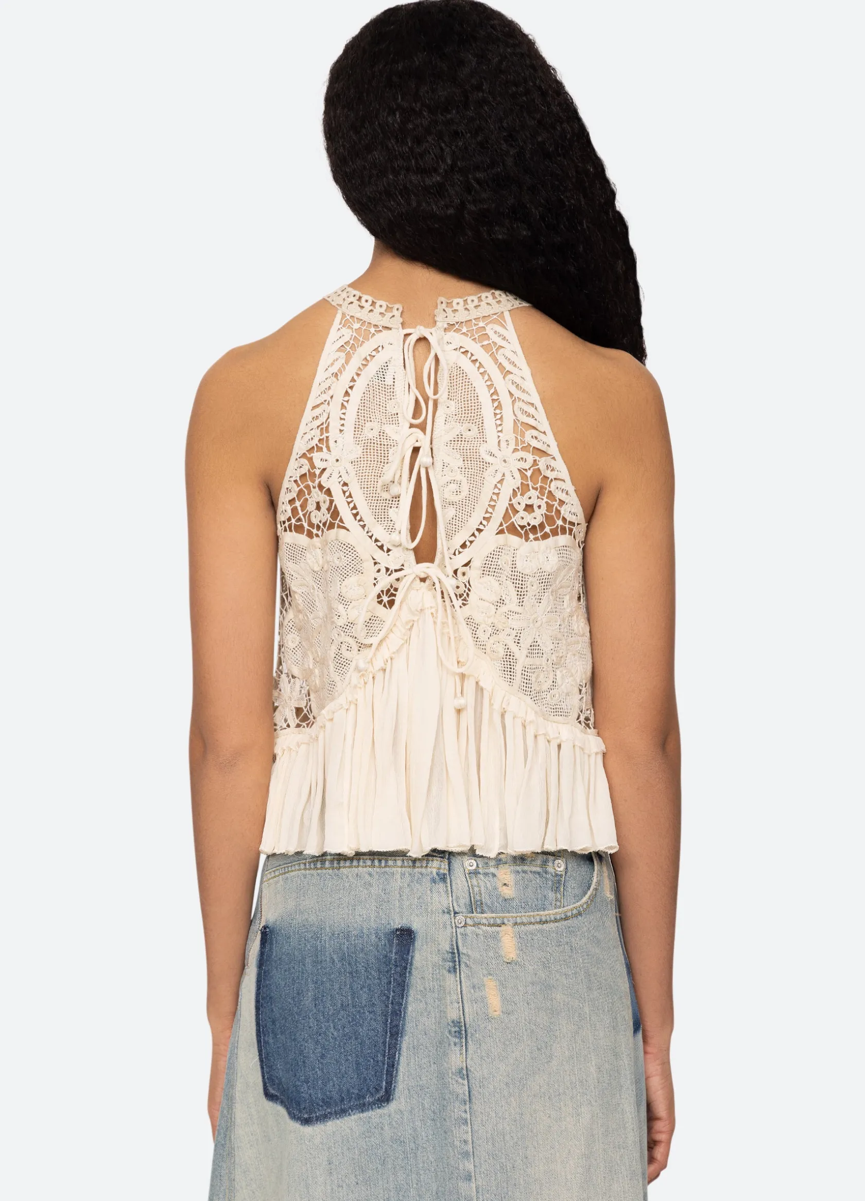 Tops>Sea New York Bente Tank Cream