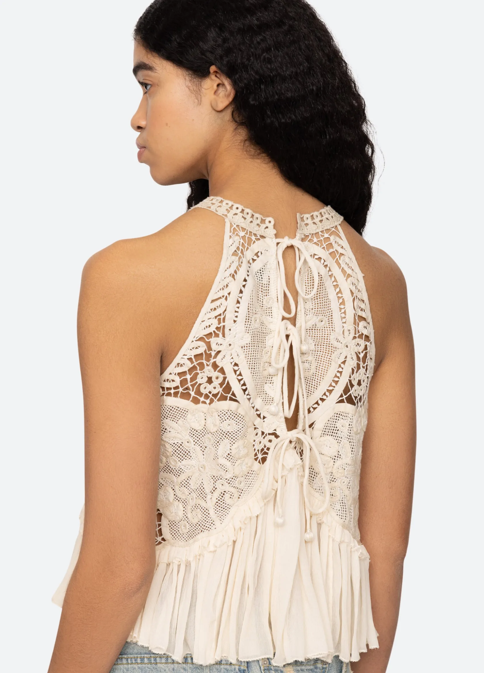 Tops>Sea New York Bente Tank Cream