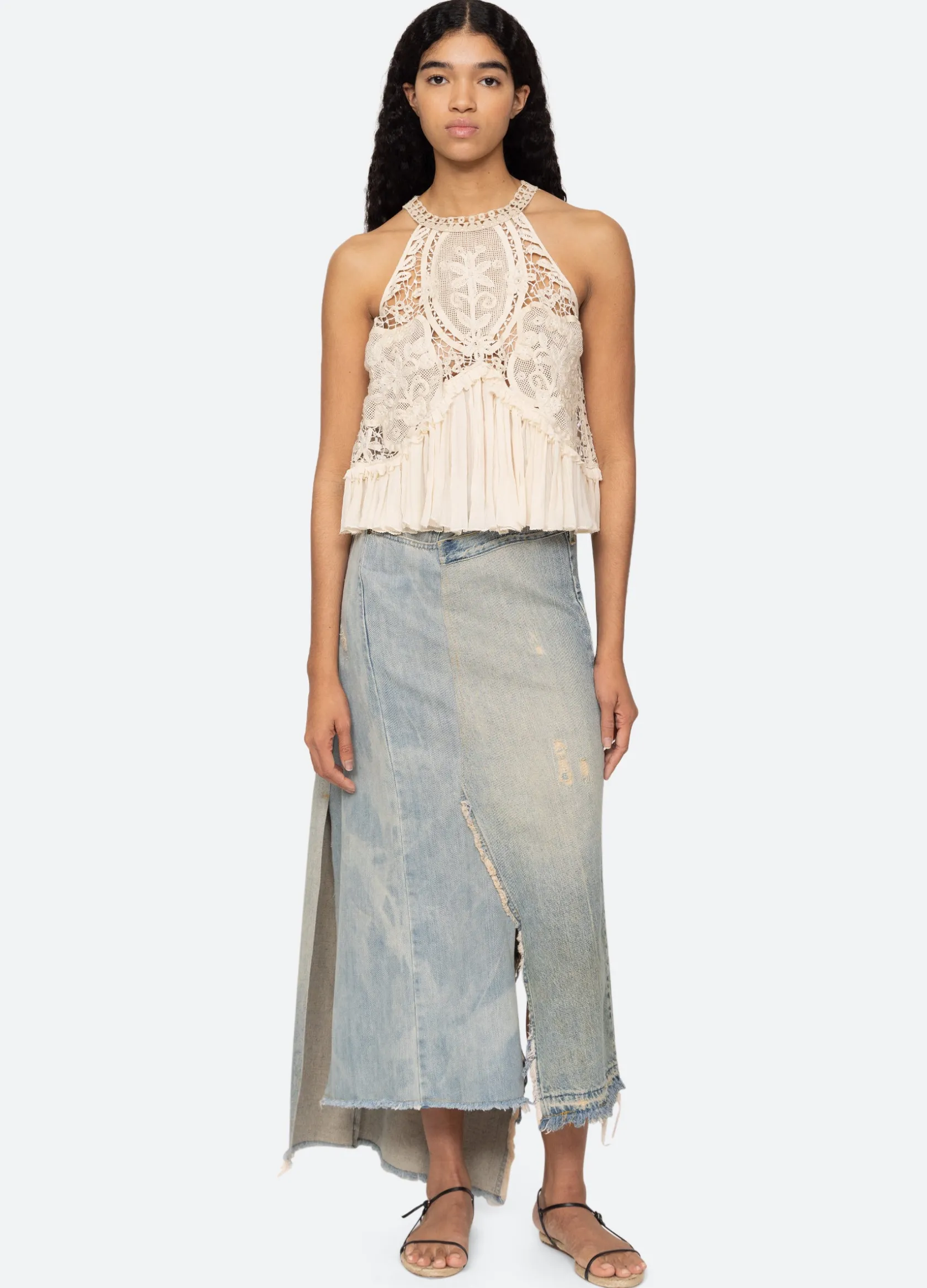 Tops>Sea New York Bente Tank Cream