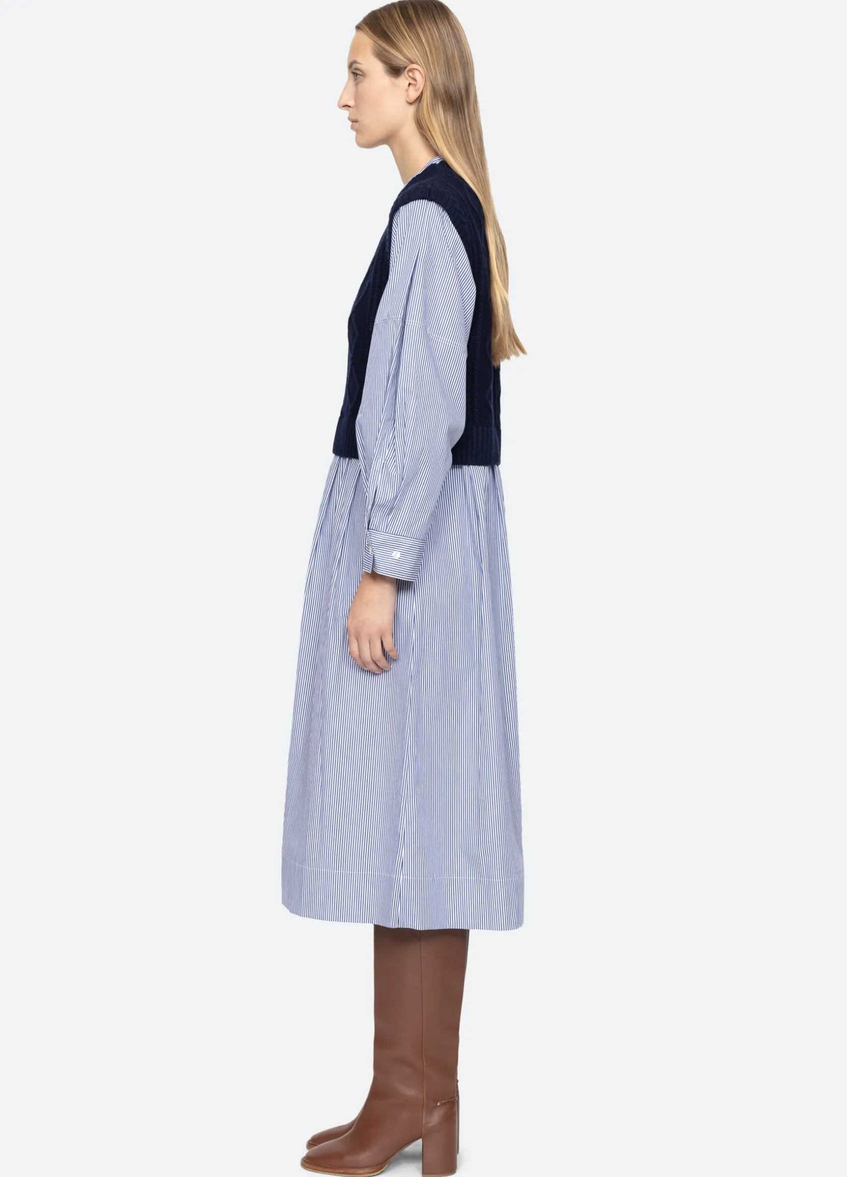 Dresses>Sea New York Caleb Dress Navy