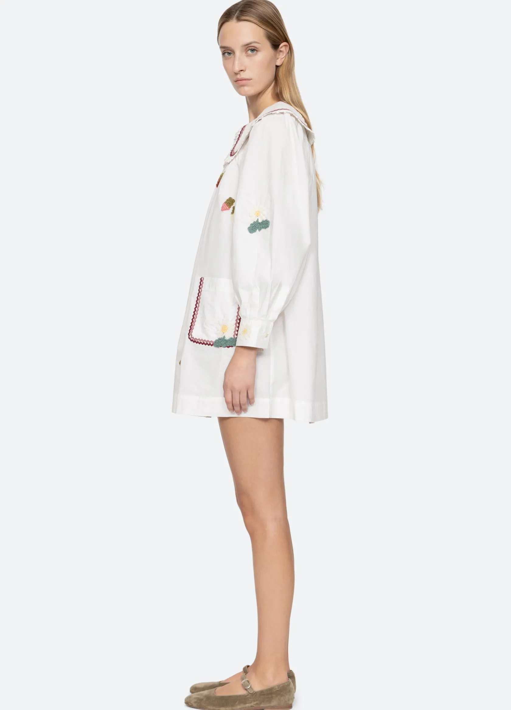 Dresses>Sea New York Callie Dress Cream