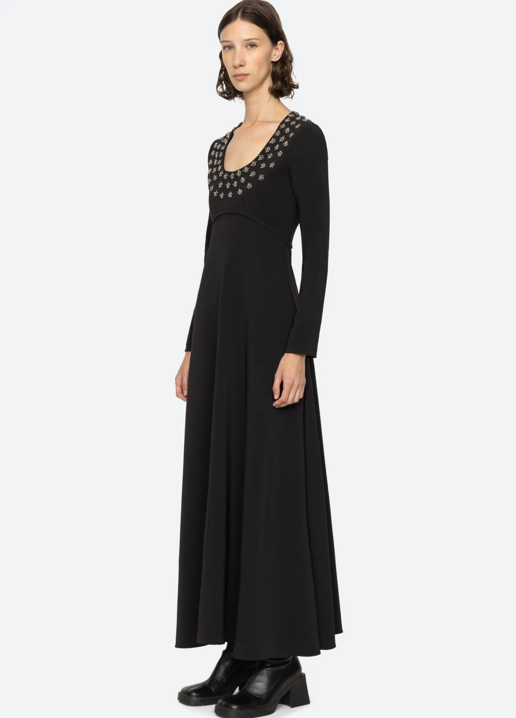 Dresses>Sea New York Caryl L/S Dress Black
