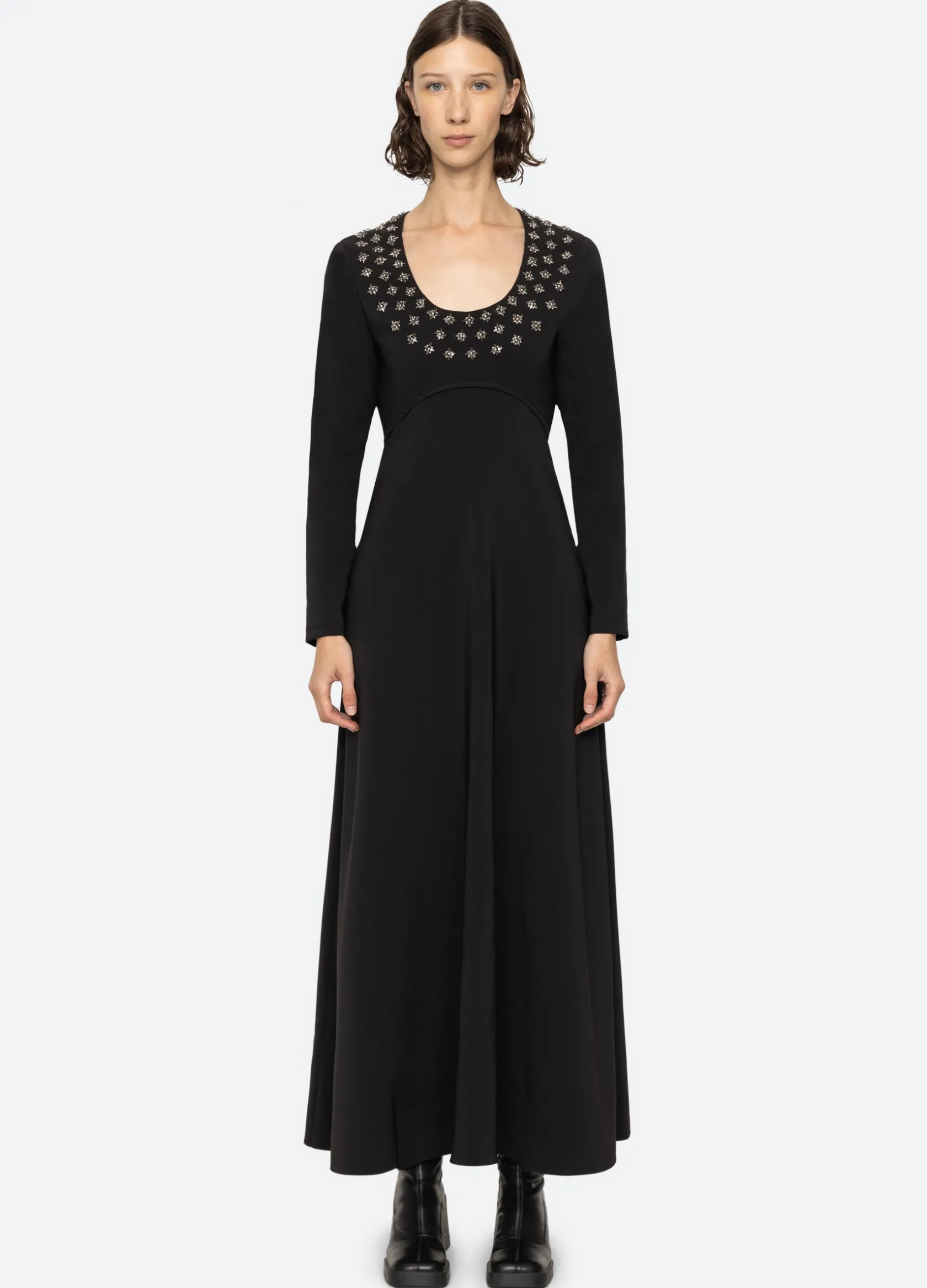 Dresses>Sea New York Caryl L/S Dress Black