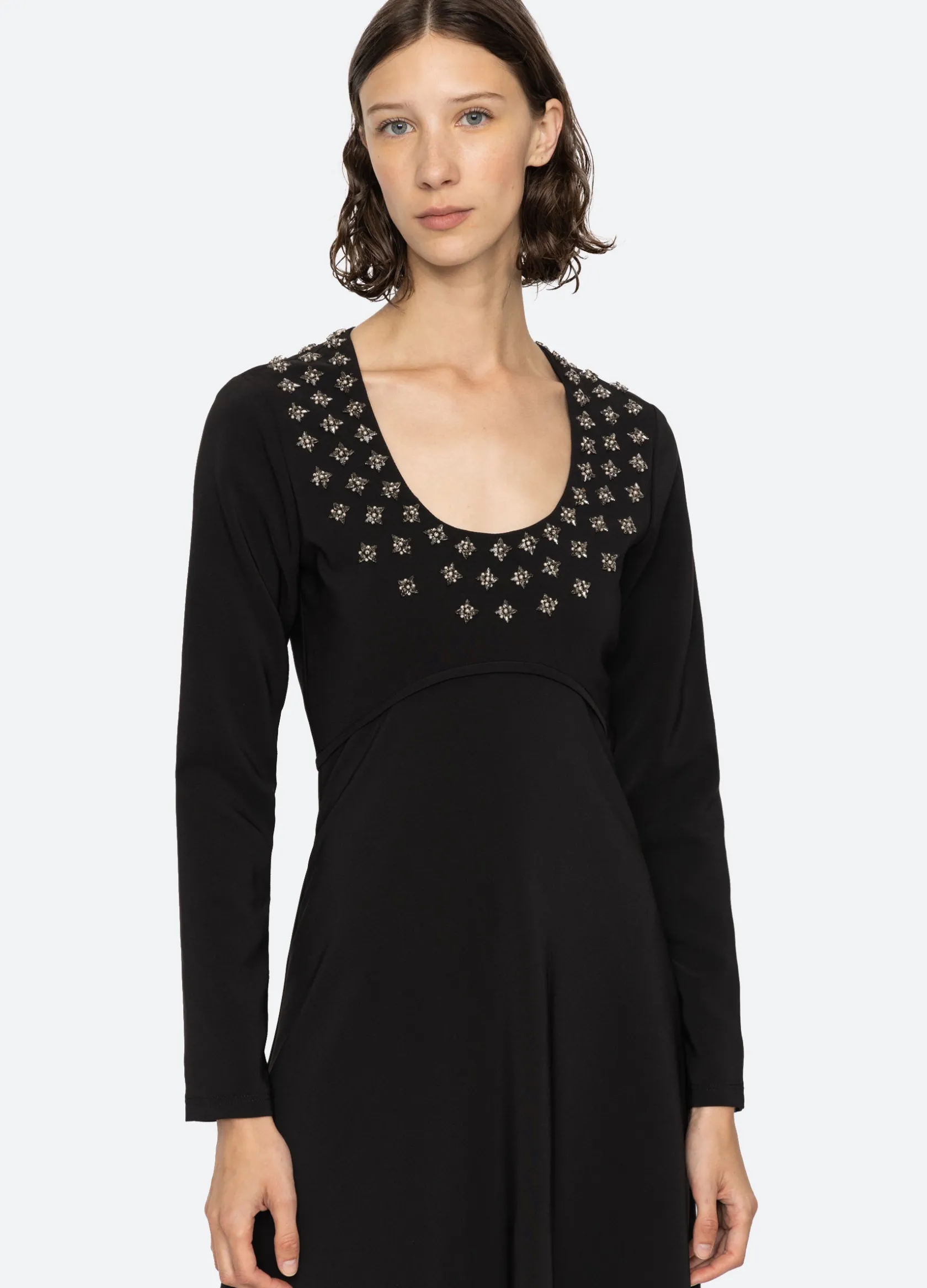 Dresses>Sea New York Caryl L/S Dress Black