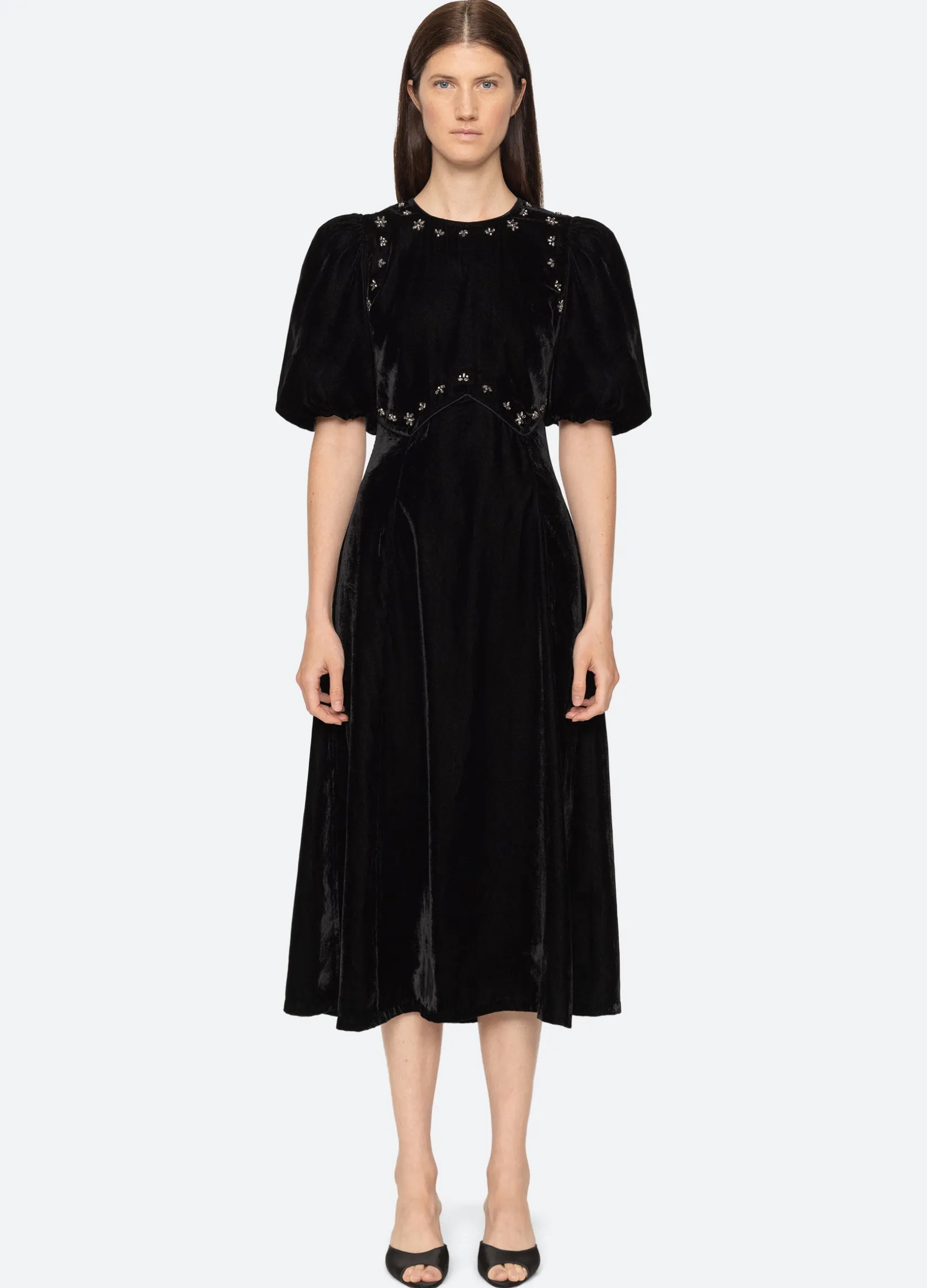 Dresses>Sea New York Caryl S/S Dress Black