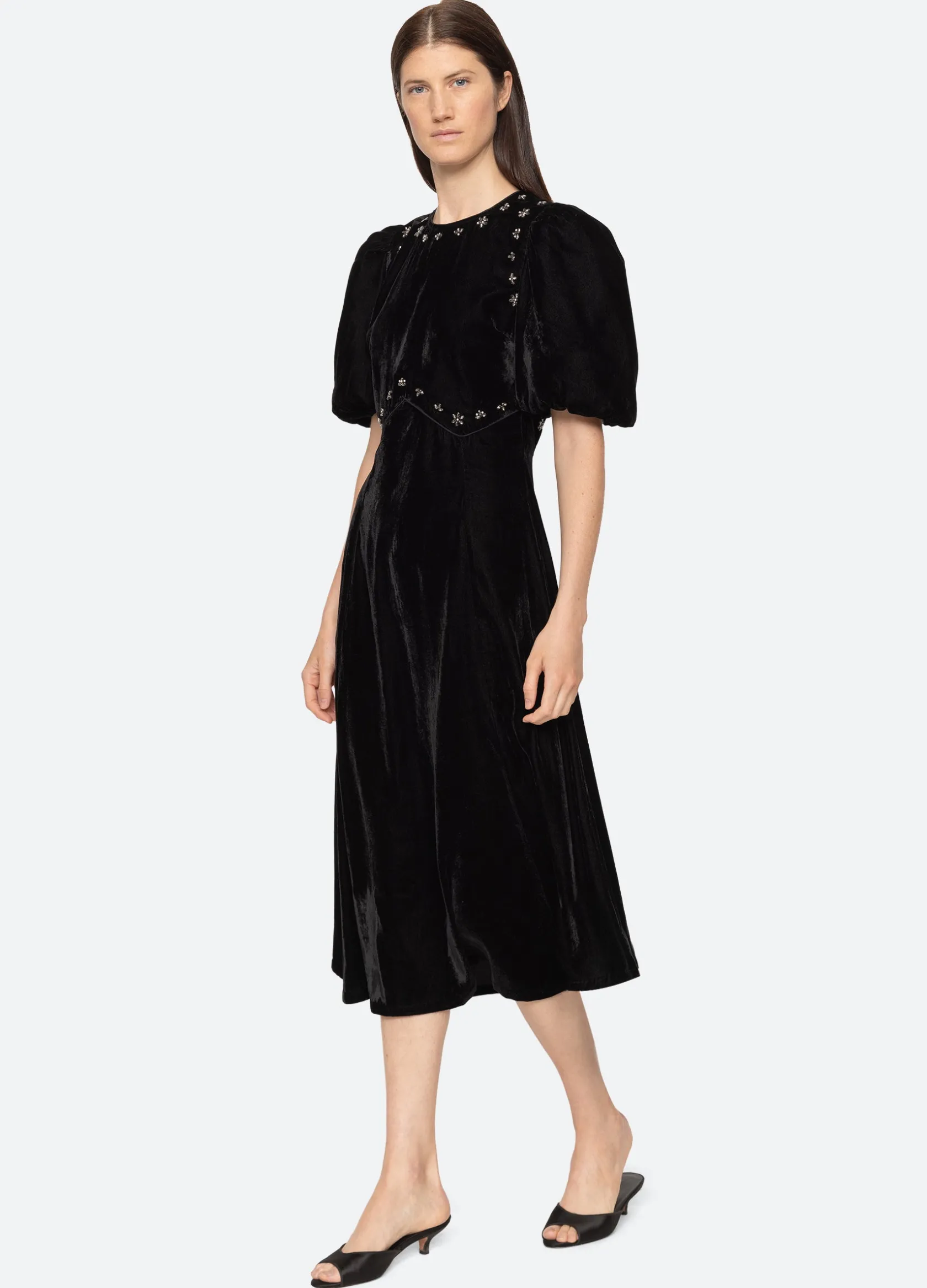 Dresses>Sea New York Caryl S/S Dress Black