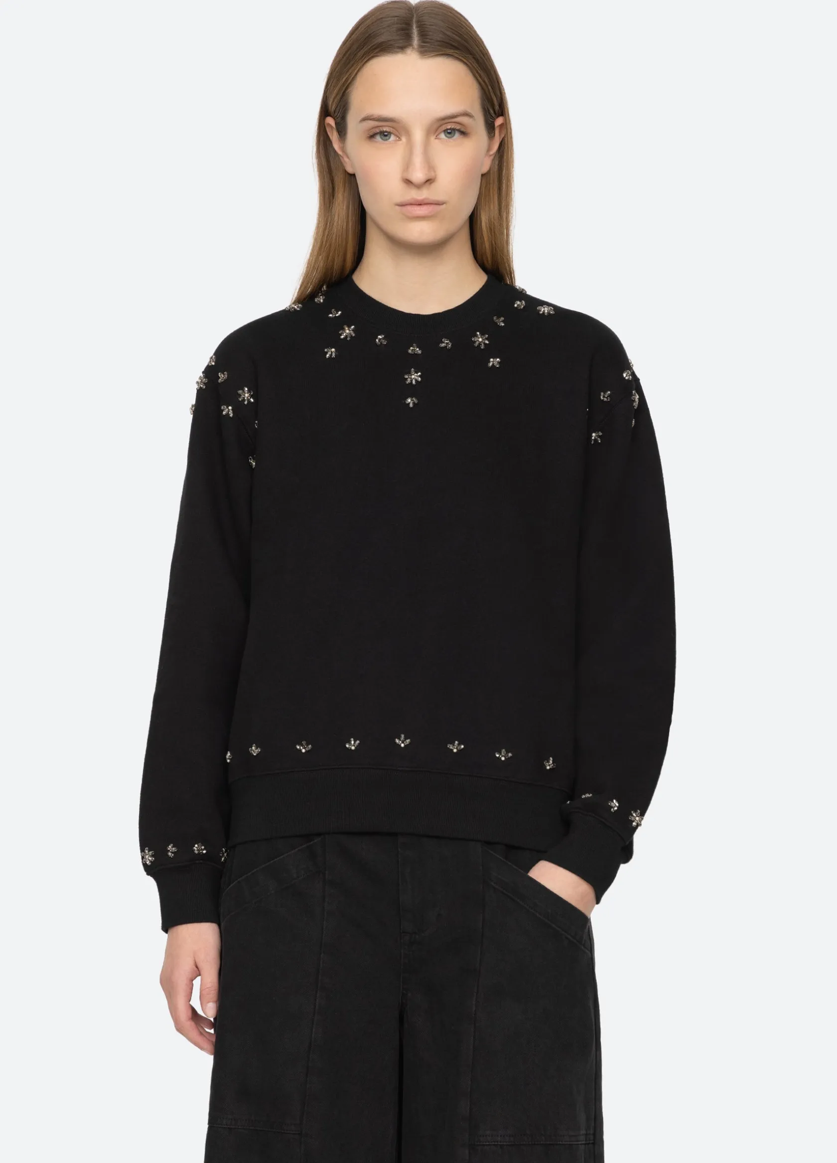 Tops>Sea New York Caryl Sweatshirt Black