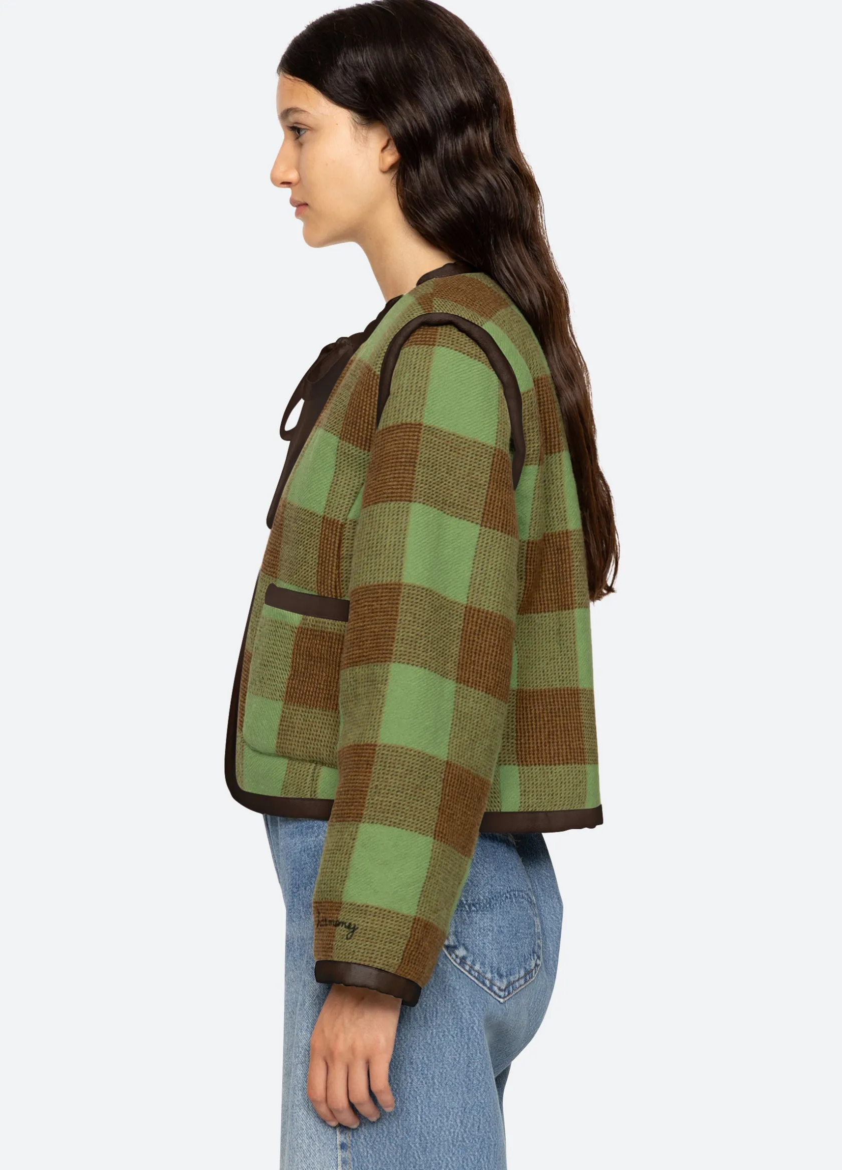 Outerwear>Sea New York Clement Jacket Apple