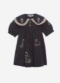 Kids>Sea New York Demi Kids Dress Navy