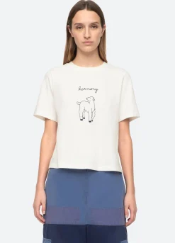 Tops>Sea New York Demi T-Shirt White