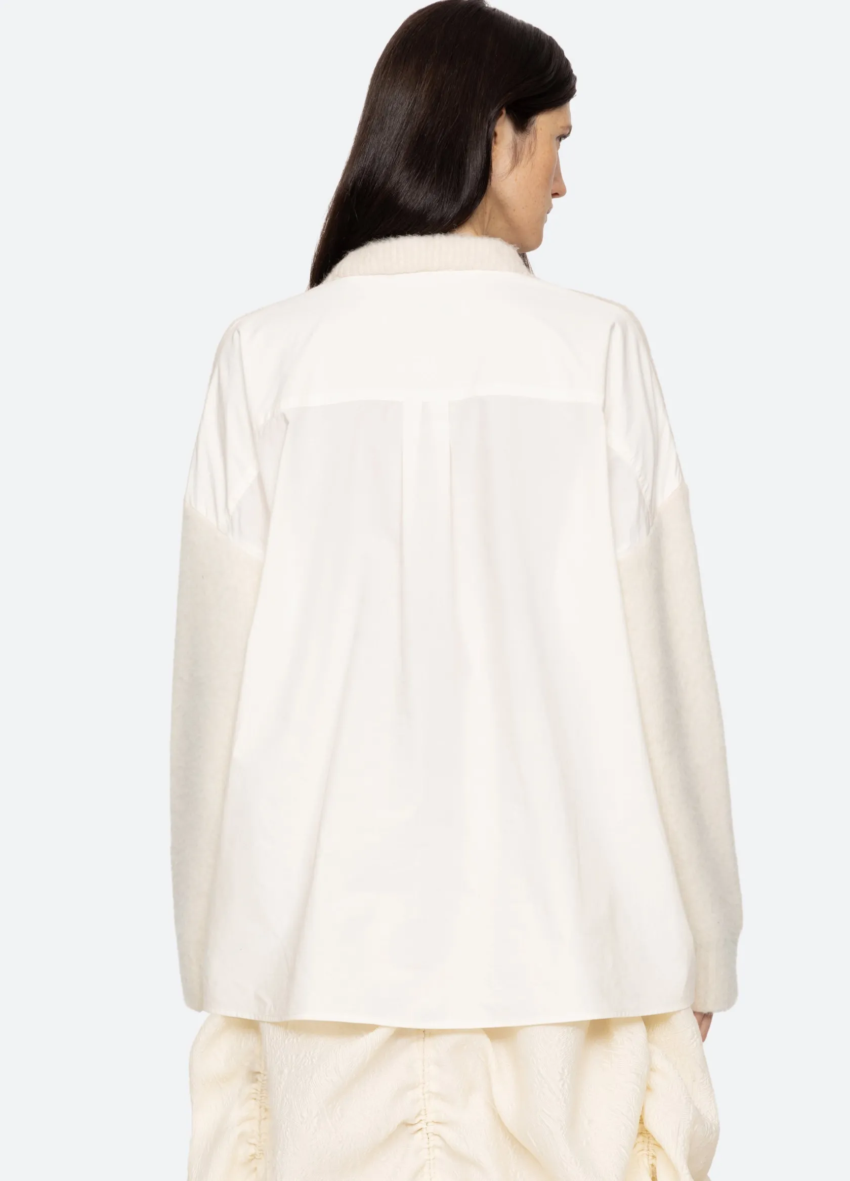 Sweaters|Tops>Sea New York Devana Sweater White