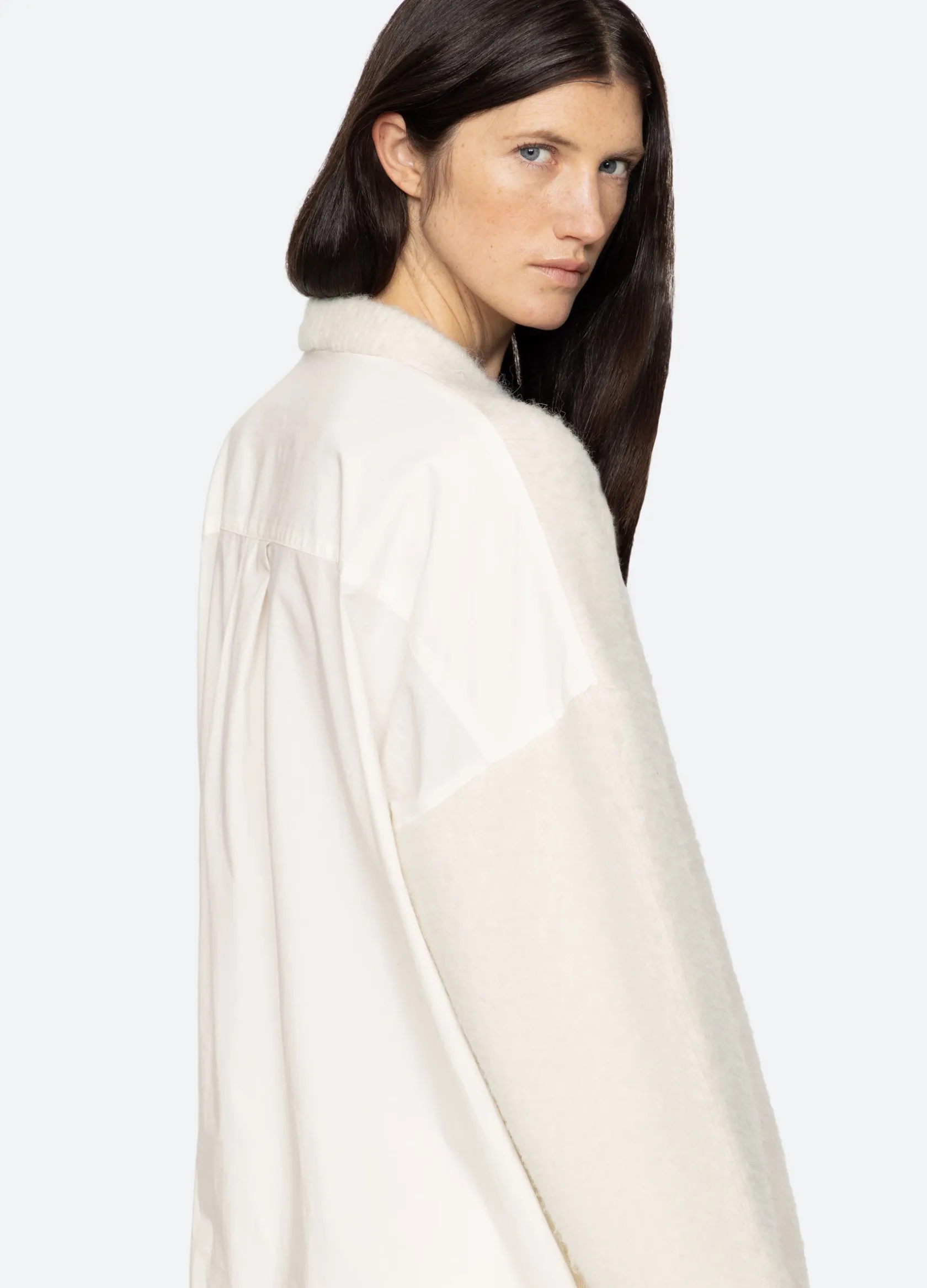 Sweaters|Tops>Sea New York Devana Sweater White