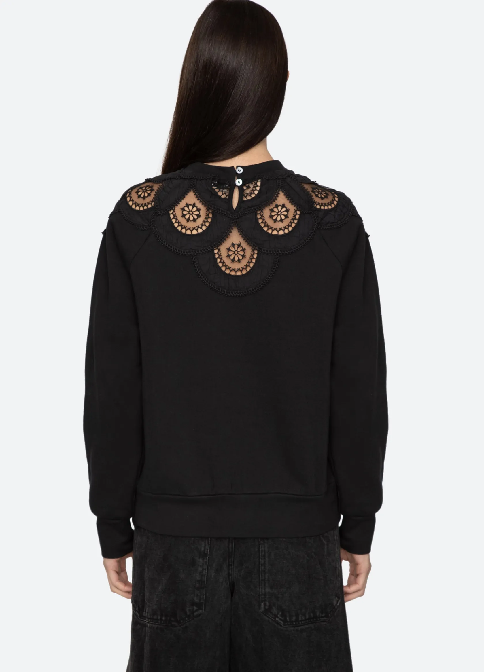 Tops>Sea New York Drea Sweatshirt Black