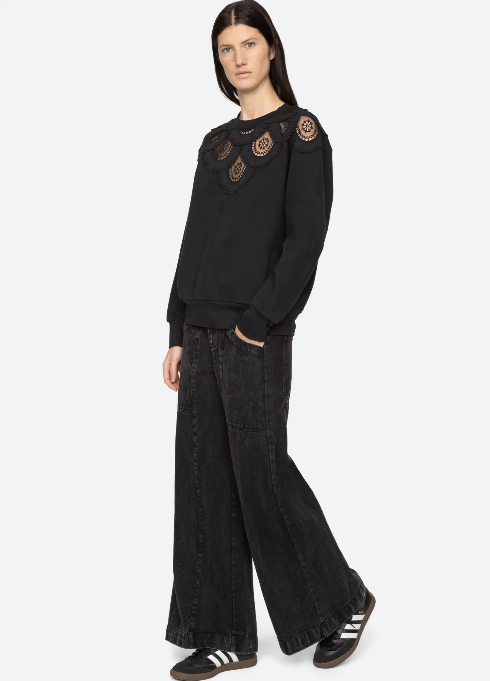 Tops>Sea New York Drea Sweatshirt Black