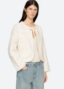 Outerwear>Sea New York Edith Jacket White