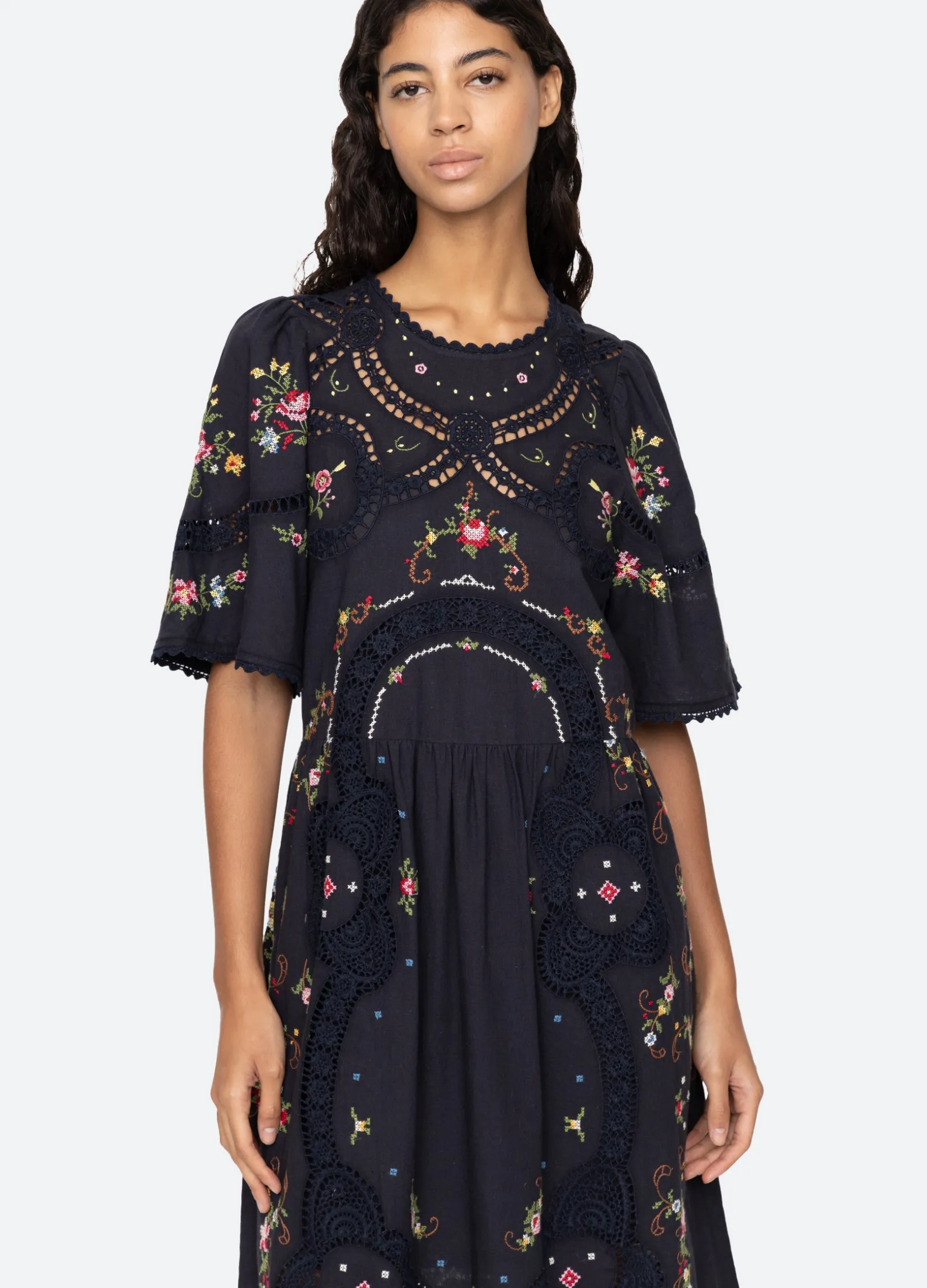 Dresses>Sea New York Edwina S/S Dress Navy