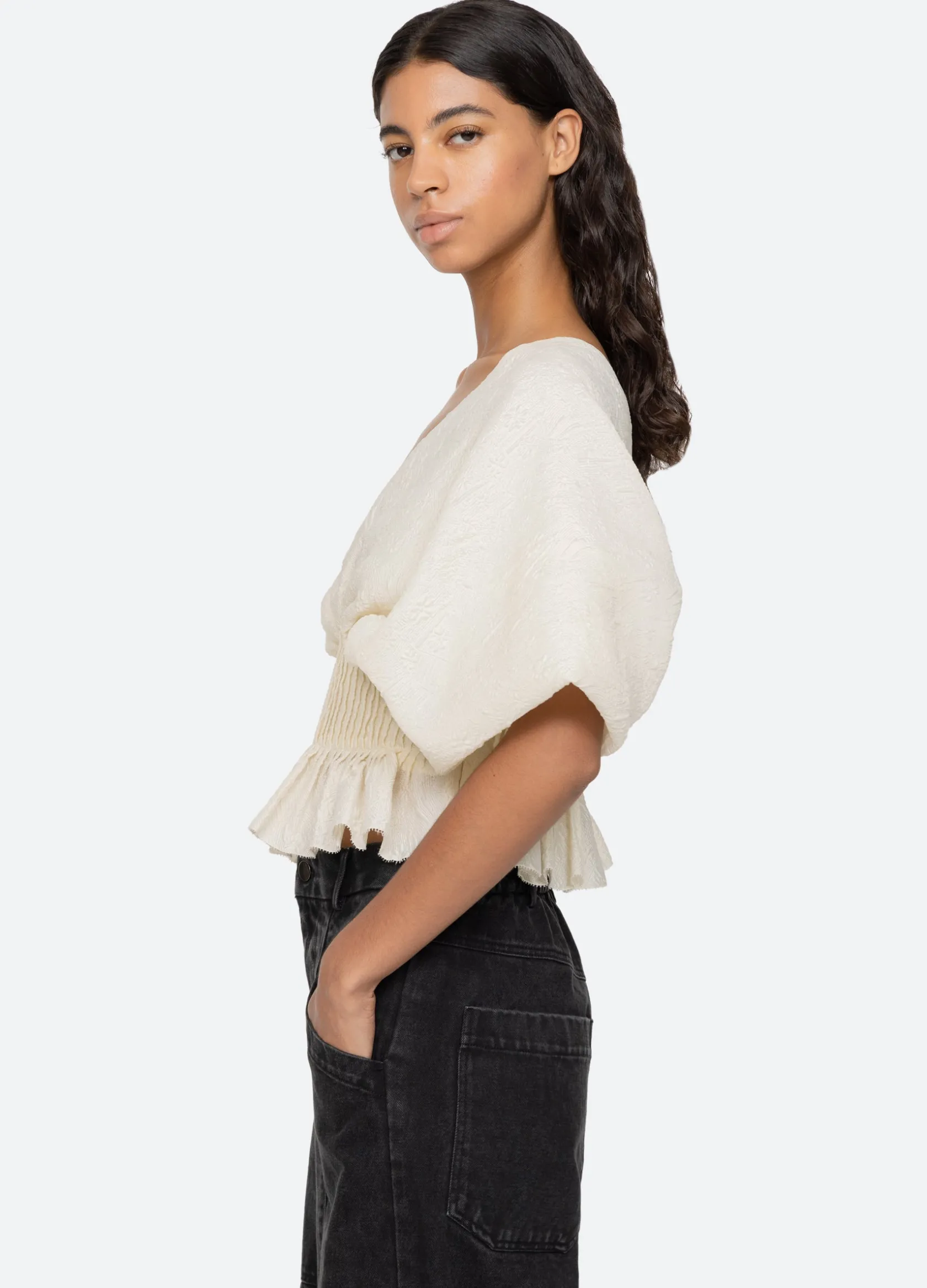 Tops>Sea New York Elegi Top