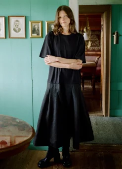 Dresses>Sea New York Elegi T-Shirt Dress Black