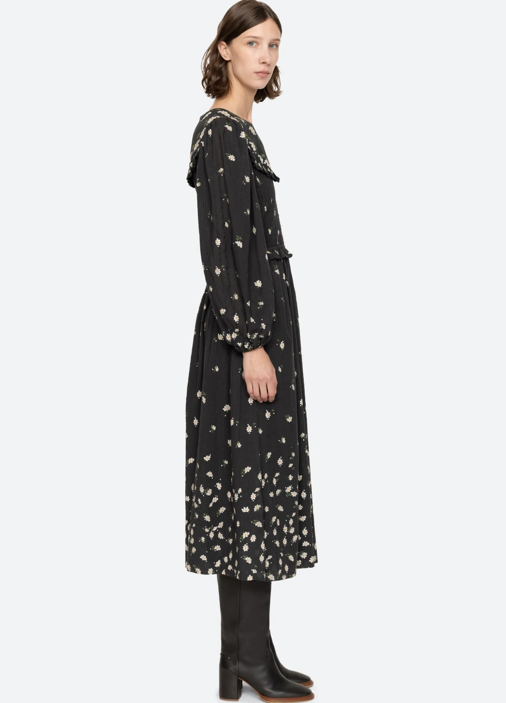 Dresses>Sea New York Elizabeth L/S Dress Black