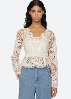 Tops>Sea New York Gianna L/S Top