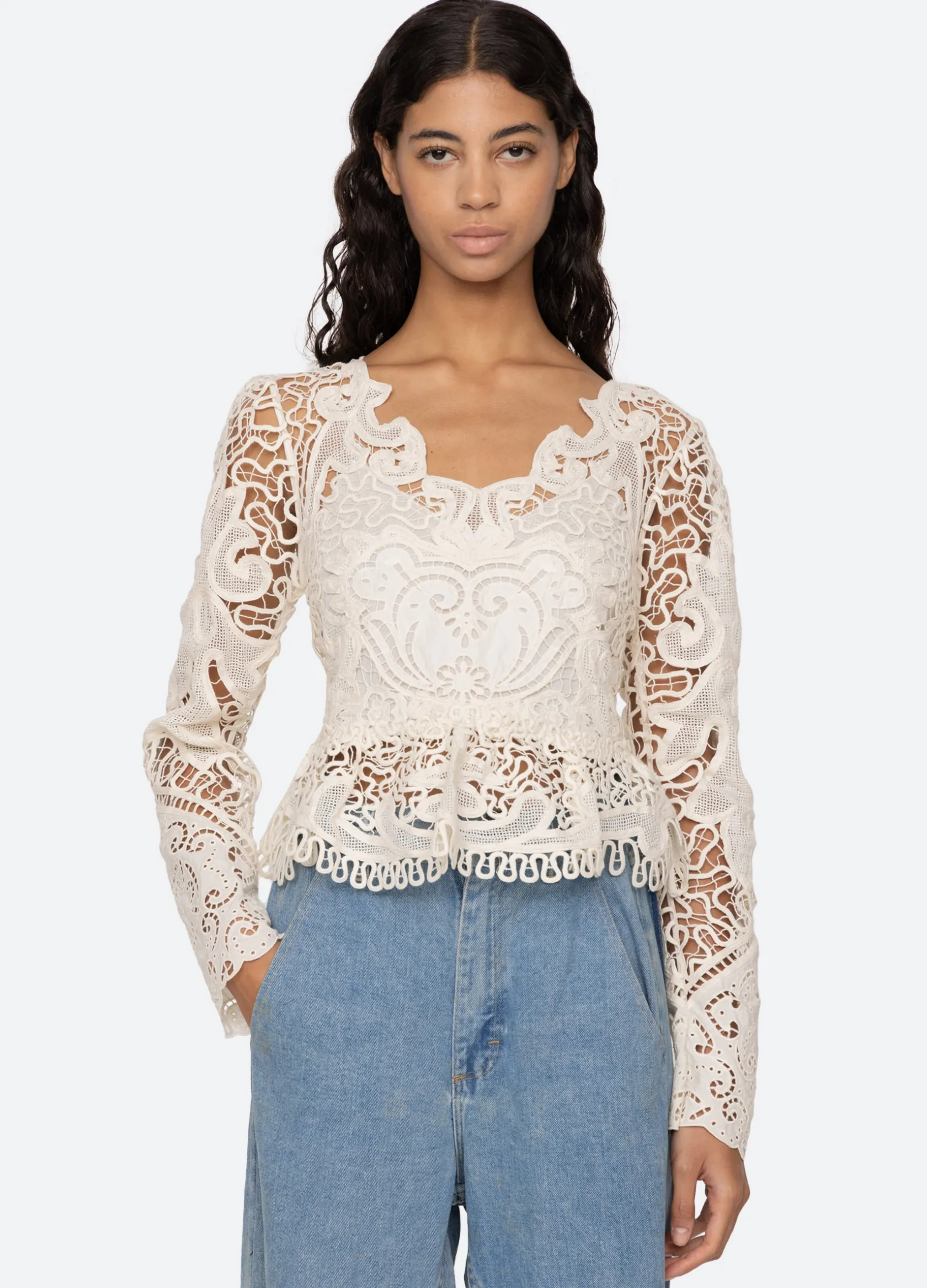 Tops>Sea New York Gianna L/S Top