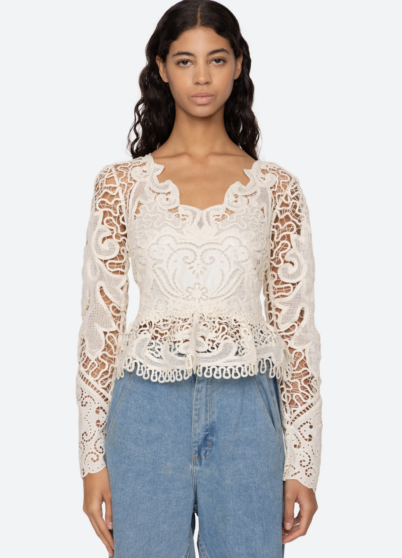 Tops>Sea New York Gianna L/S Top