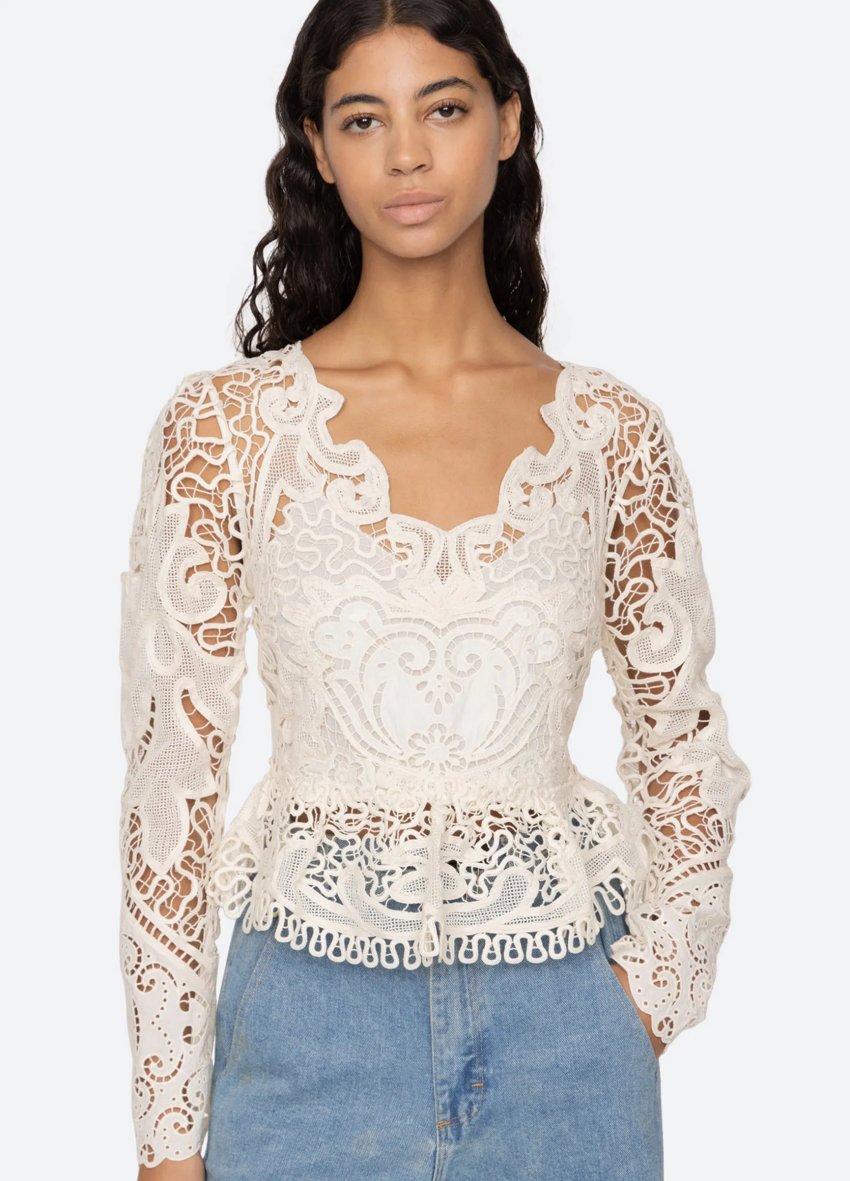 Tops>Sea New York Gianna L/S Top