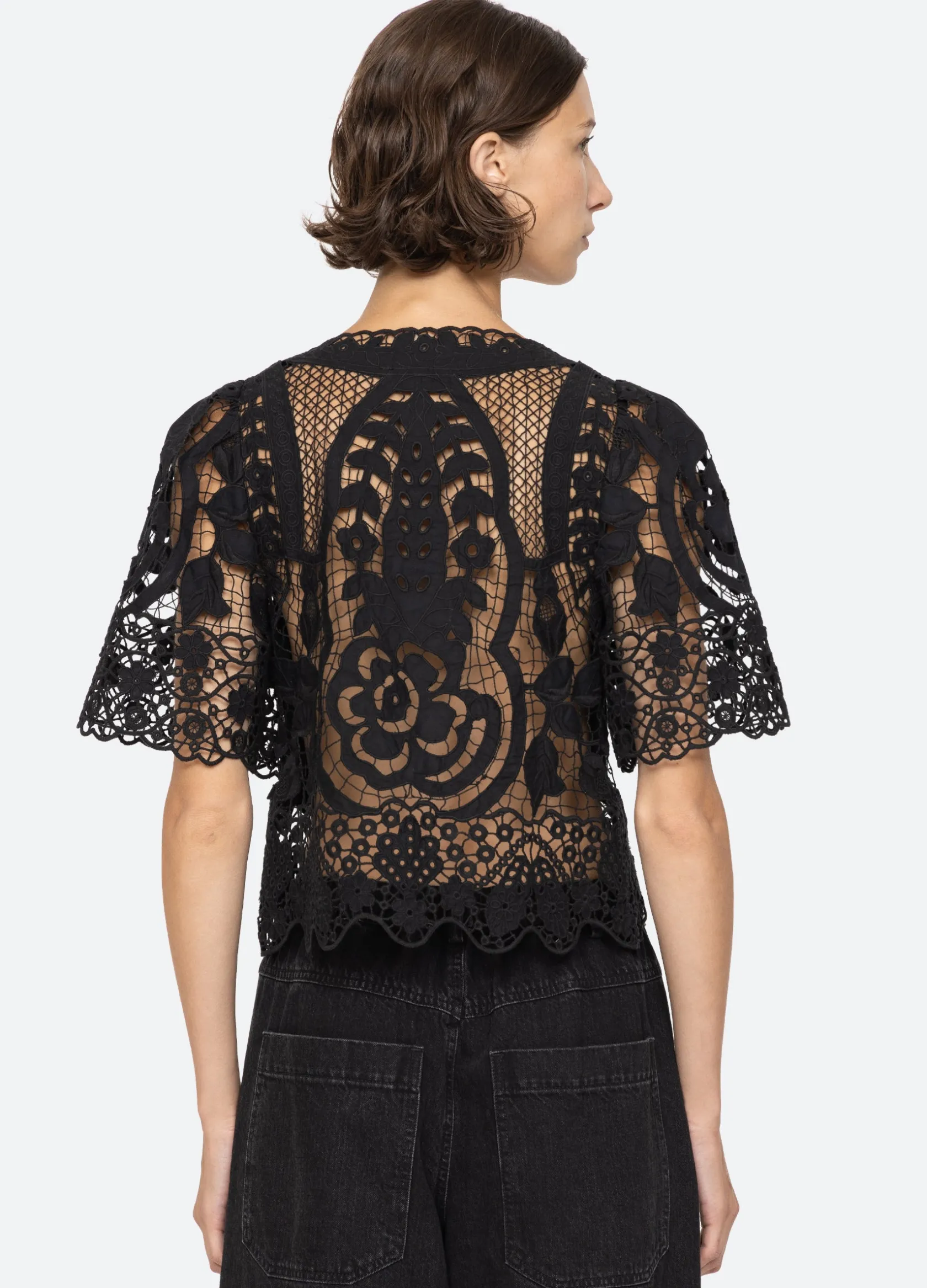 Tops>Sea New York Gianna Tie Top