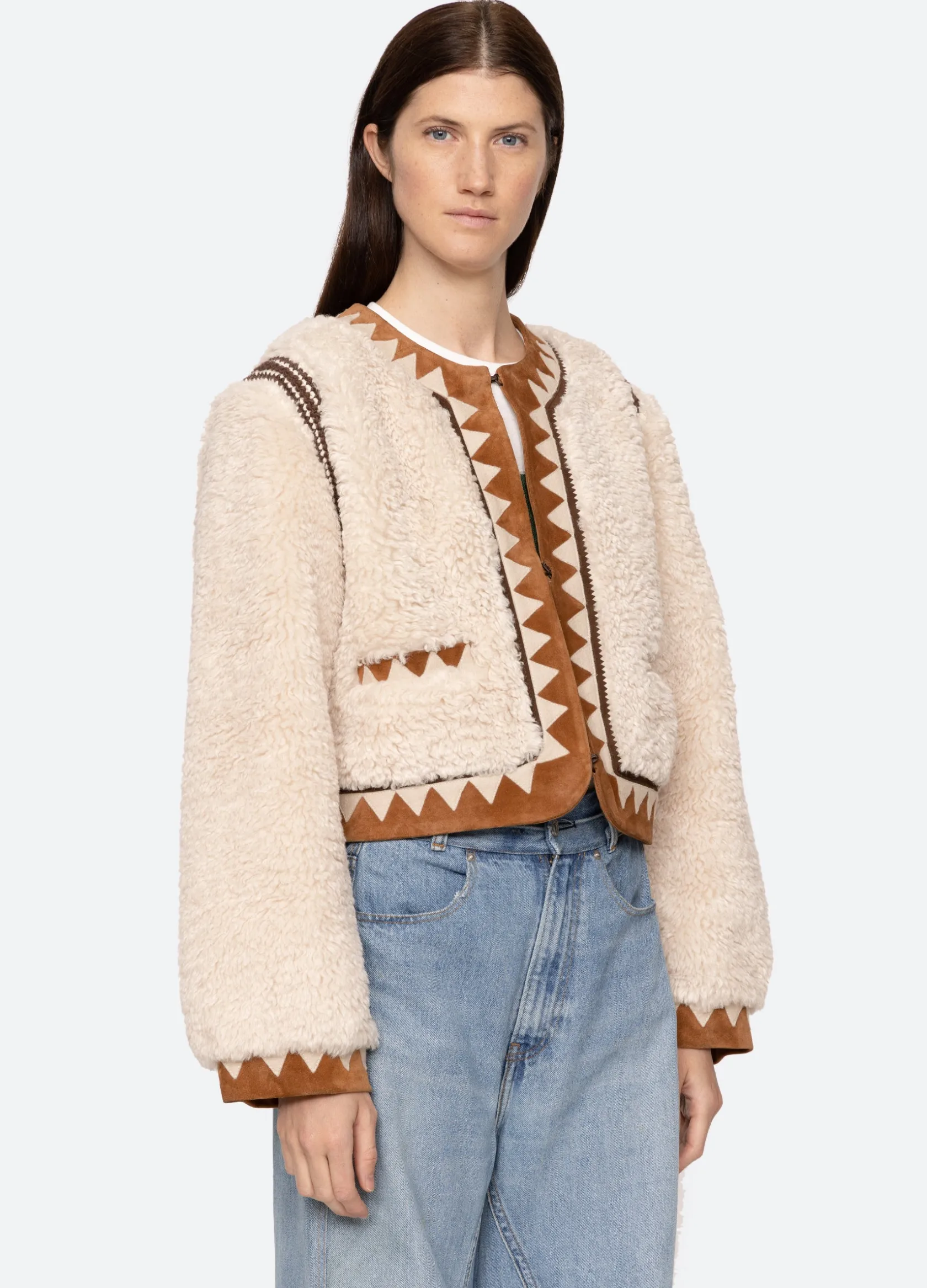 Outerwear>Sea New York Ginevra Jacket Cream