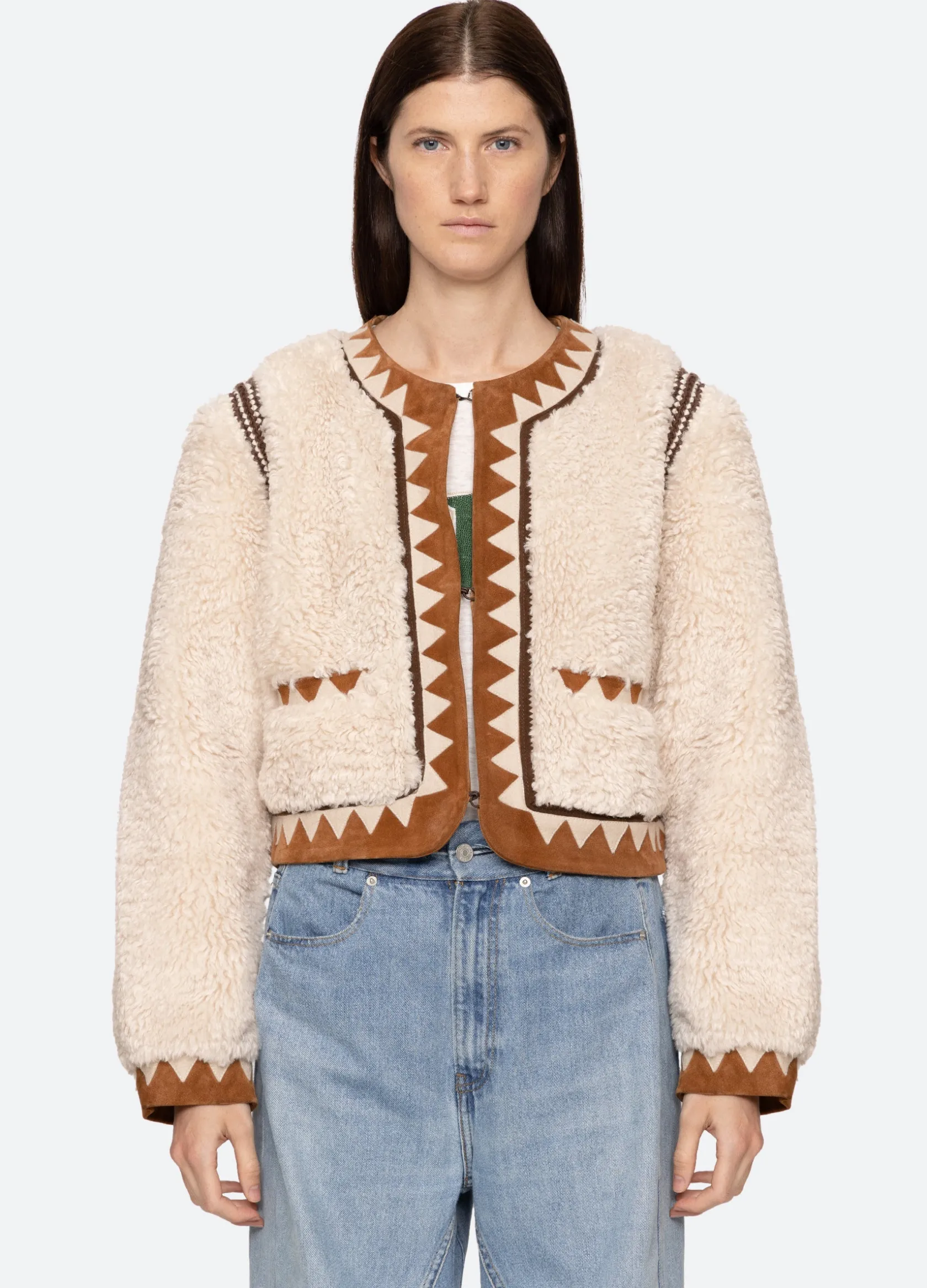 Outerwear>Sea New York Ginevra Jacket Cream