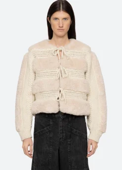 Outerwear>Sea New York Gisele Jacket Cream