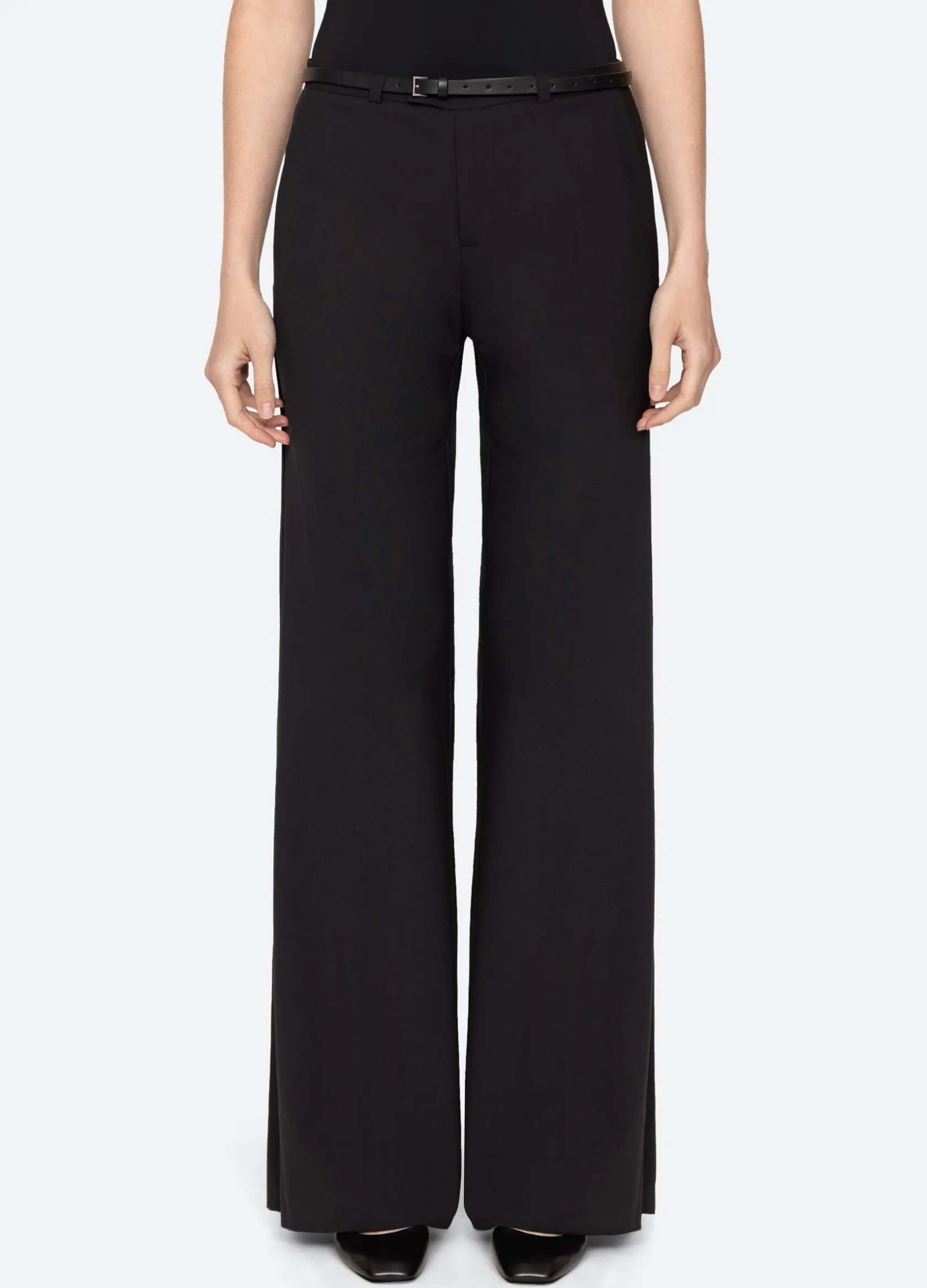 Bottoms>Sea New York Hallie Pants Black