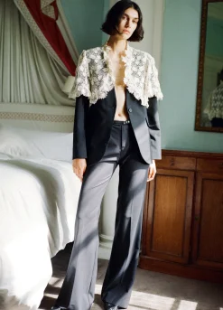Bottoms>Sea New York Hallie Pants Black