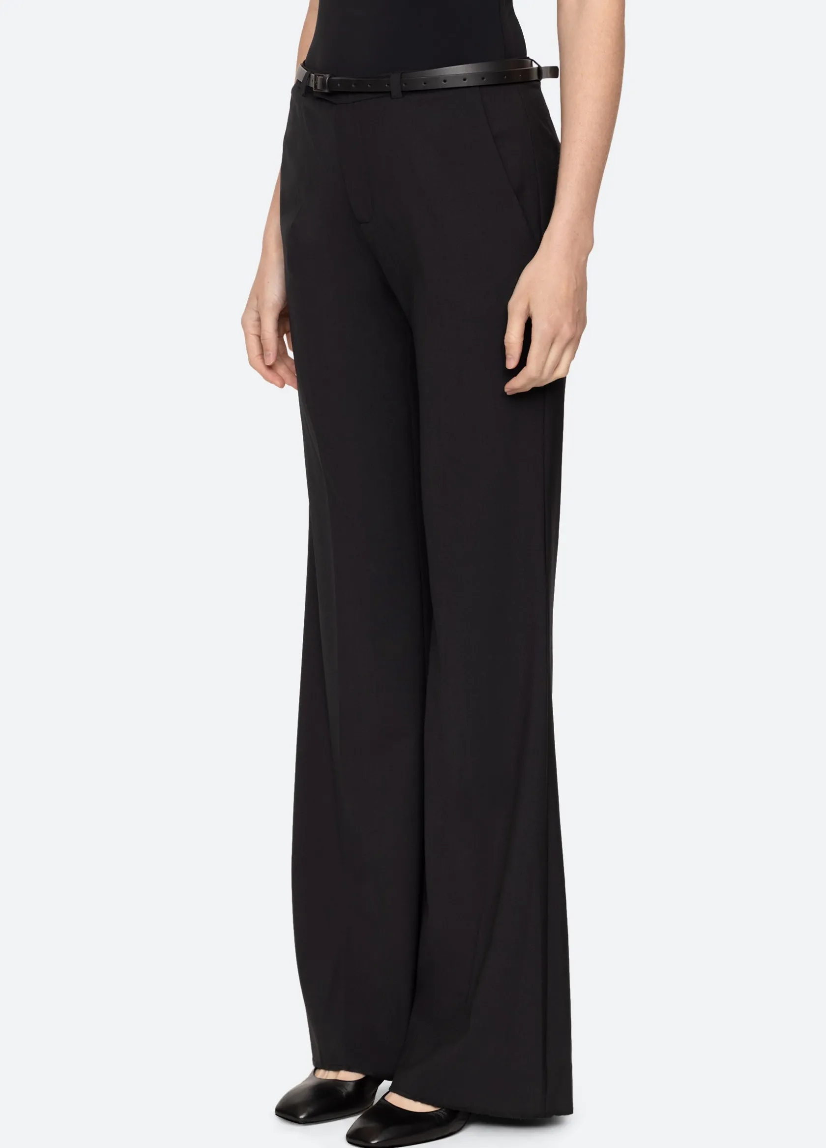 Bottoms>Sea New York Hallie Pants Black