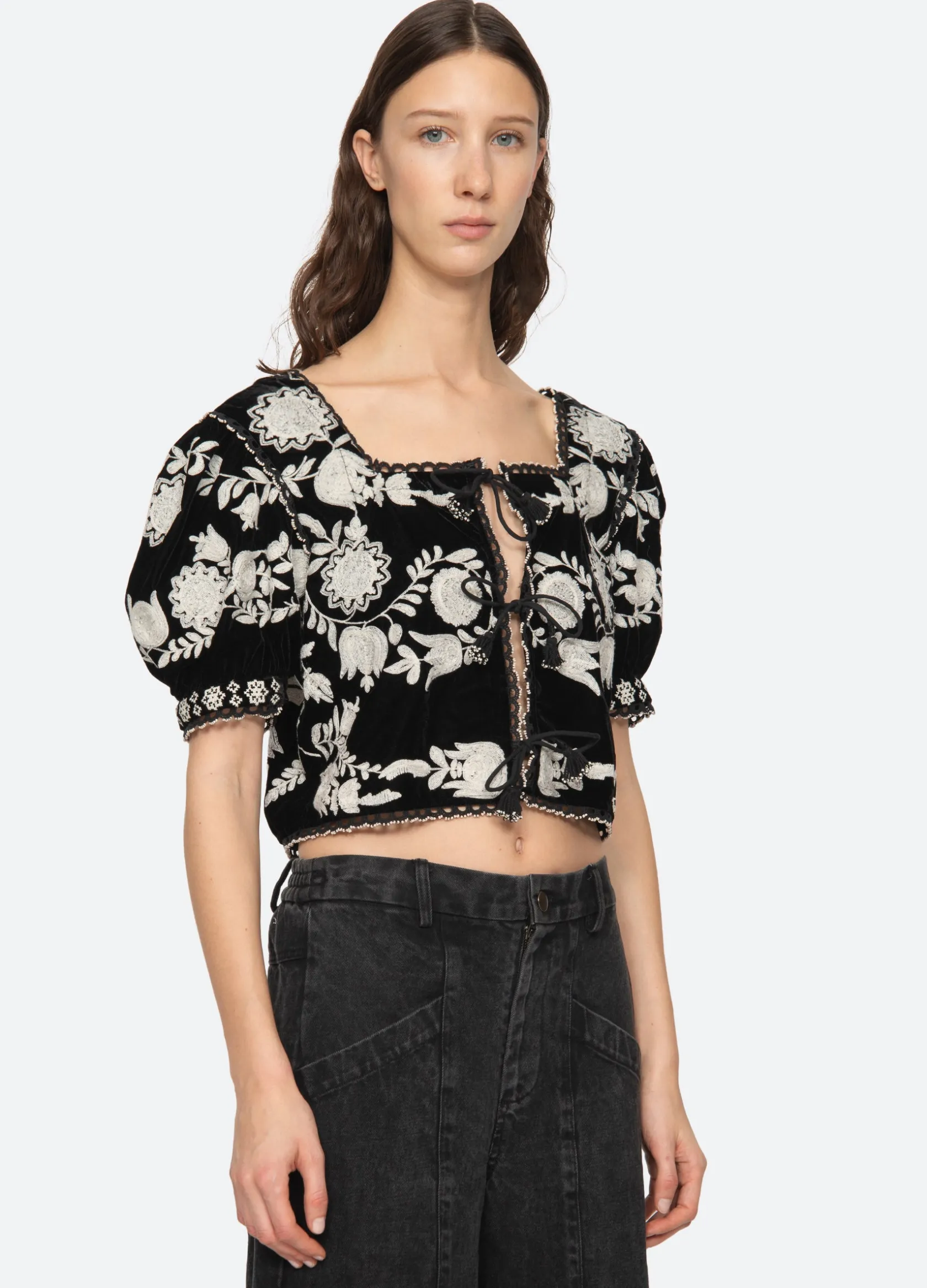 Tops>Sea New York Irene Top Black