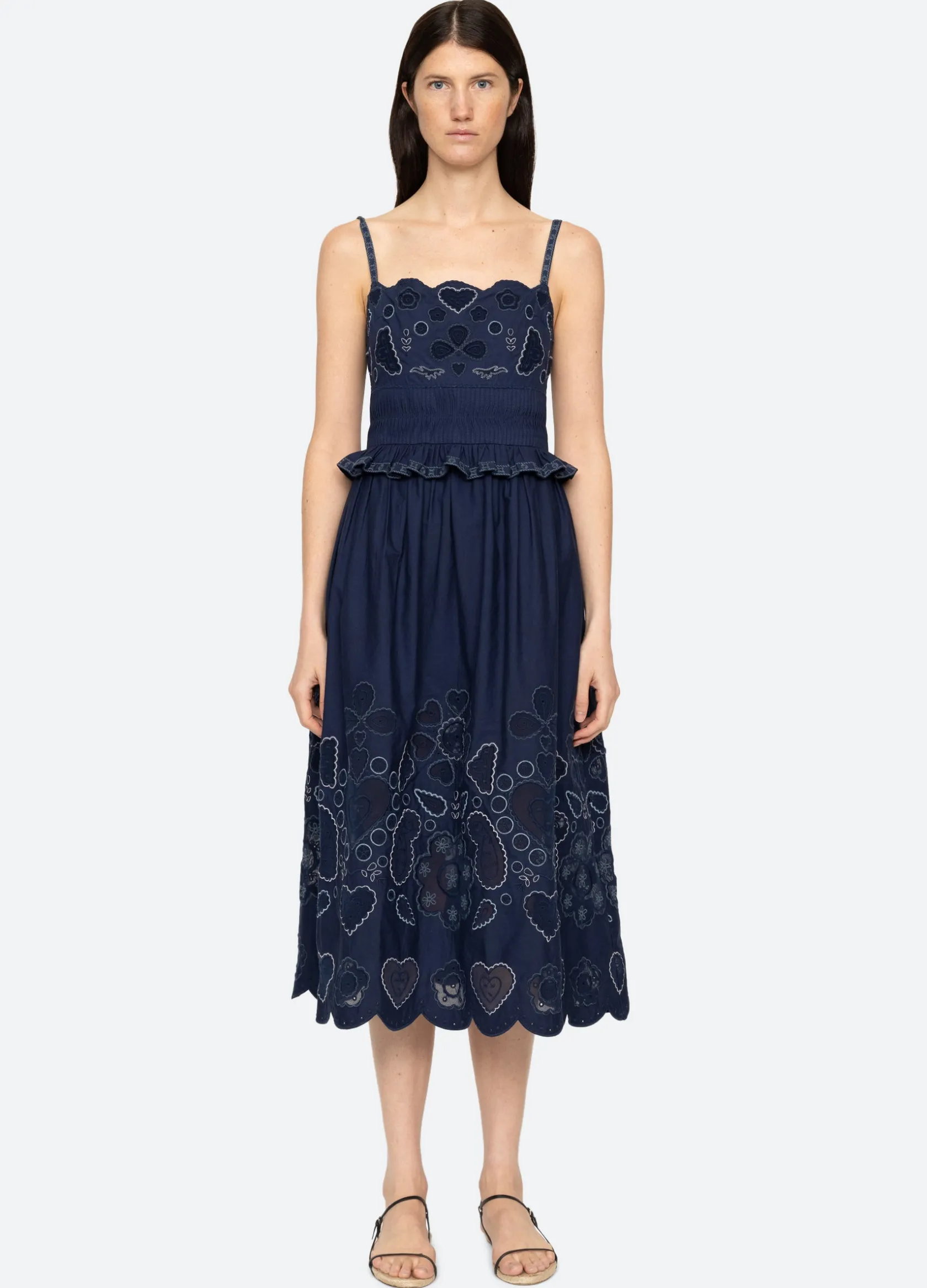 Dresses>Sea New York Jeanetta Dress Navy