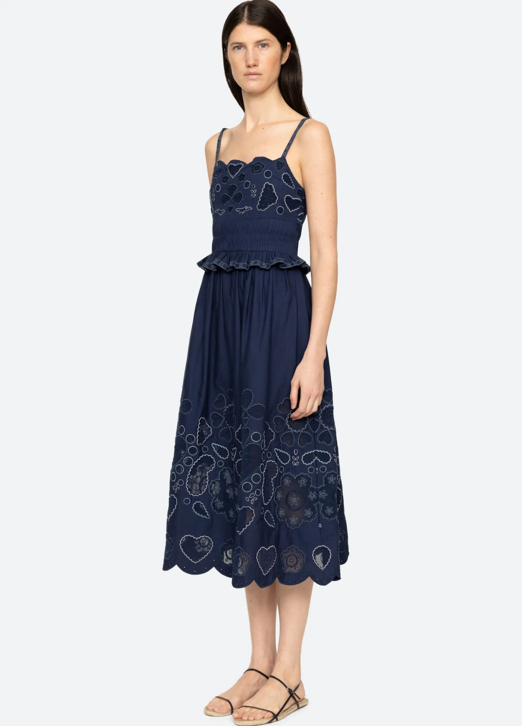 Dresses>Sea New York Jeanetta Dress Navy
