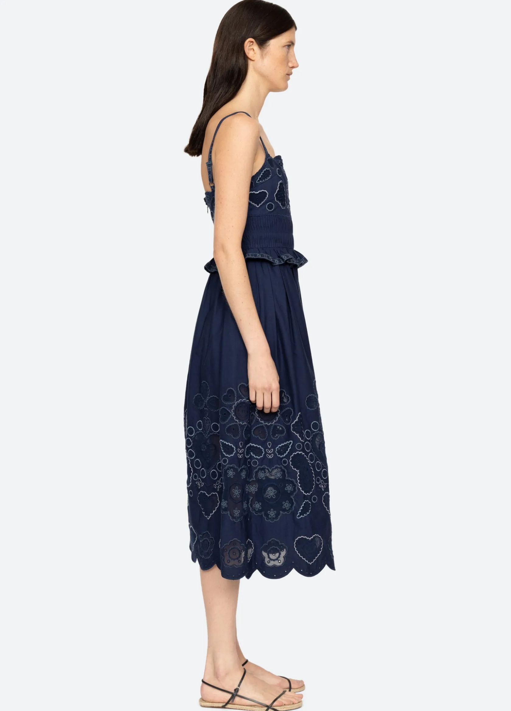 Dresses>Sea New York Jeanetta Dress Navy