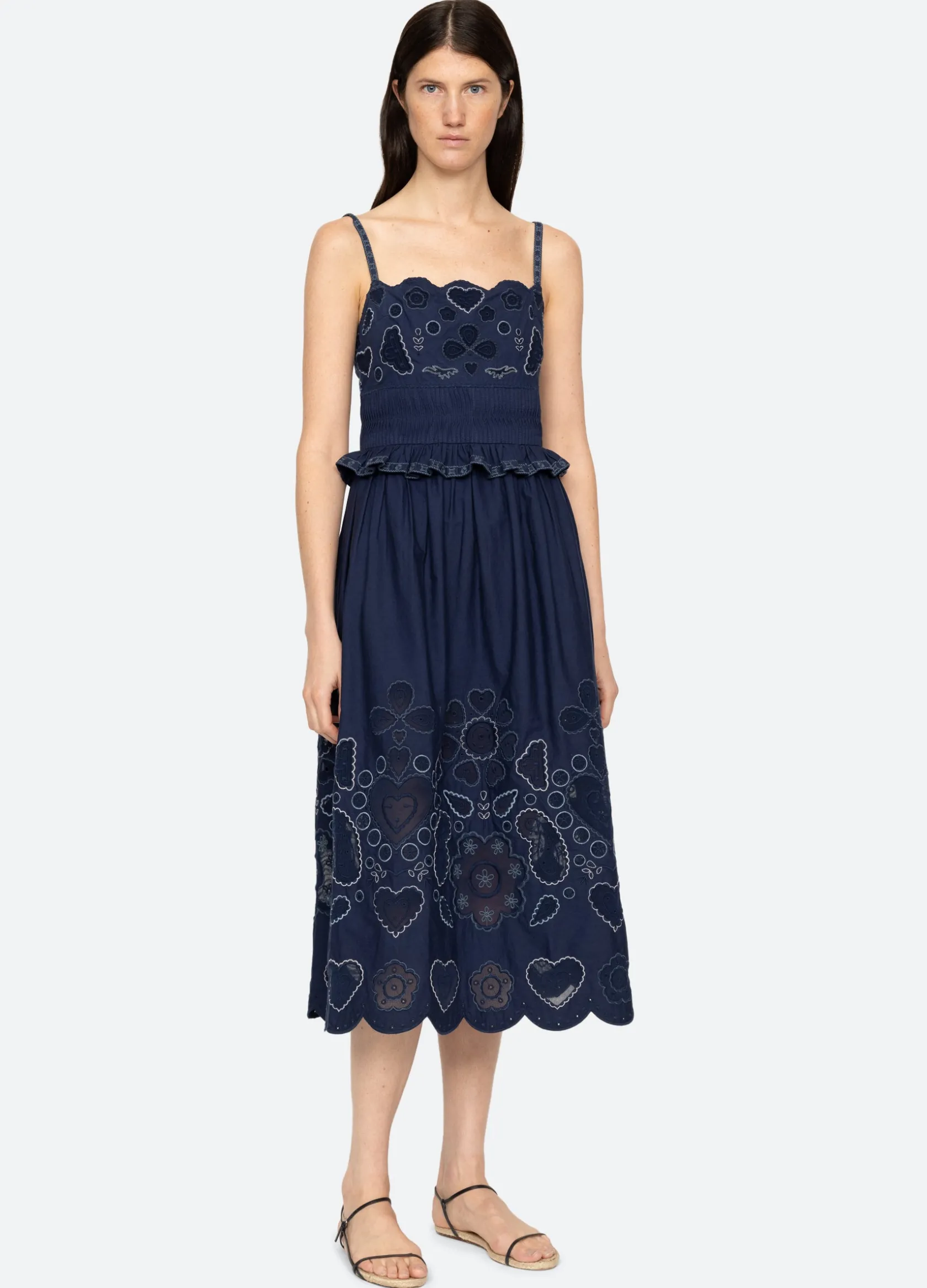 Dresses>Sea New York Jeanetta Dress Navy