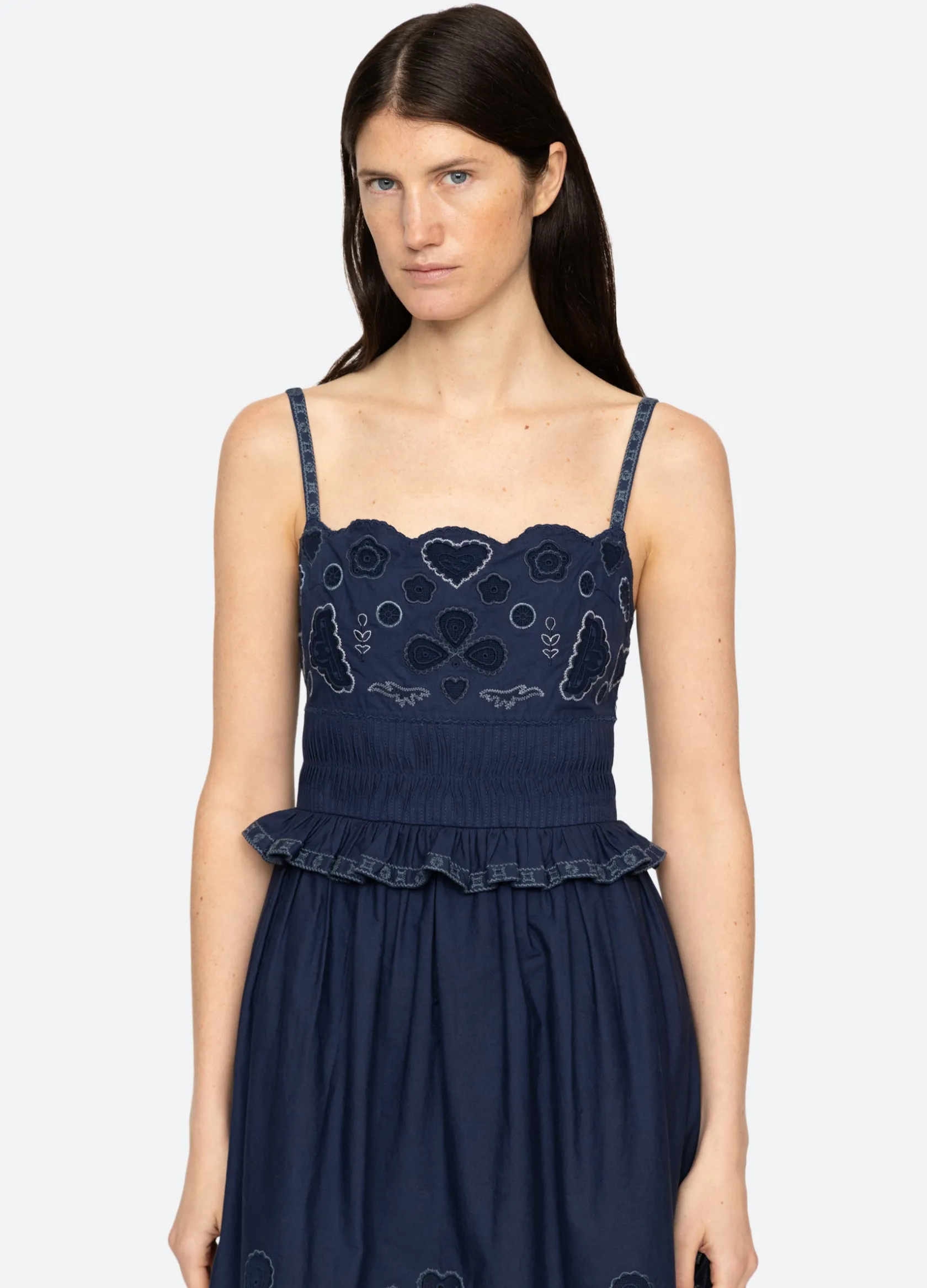 Dresses>Sea New York Jeanetta Dress Navy