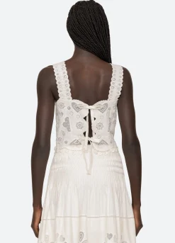 Tops>Sea New York Jeanetta Top White