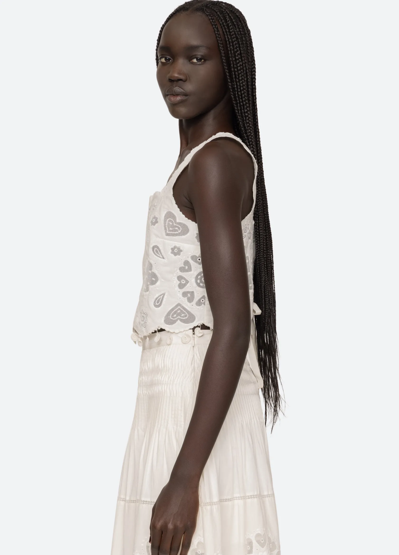 Tops>Sea New York Jeanetta Top White