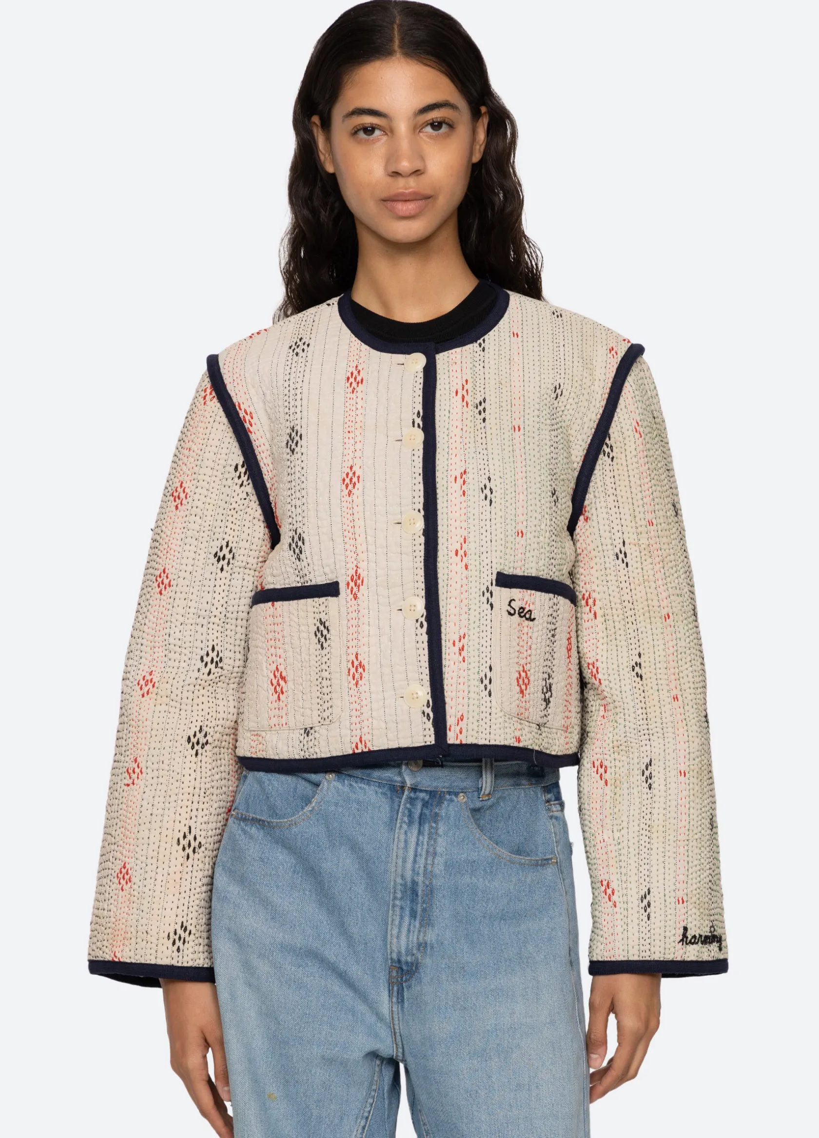 Outerwear>Sea New York Kantha Jacket