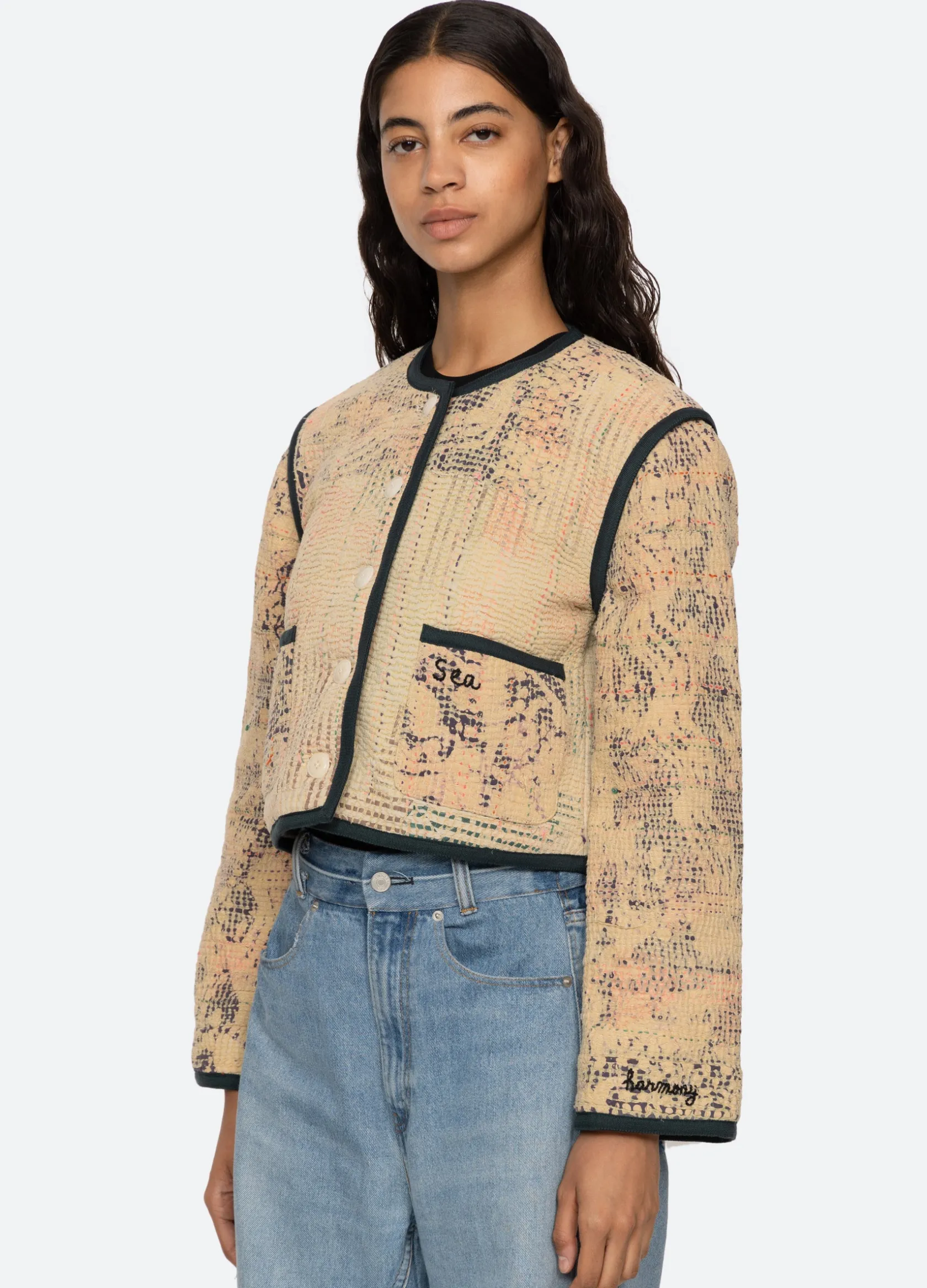 Outerwear>Sea New York Kantha Jacket
